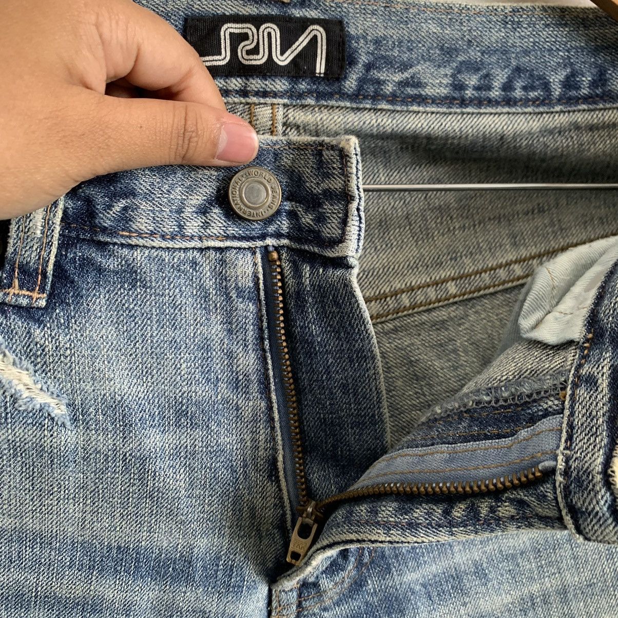 Japanese Brand Rna Inc Distressed Jeans Denim Mix8 Size US 30 / EU 46 - 8 Thumbnail