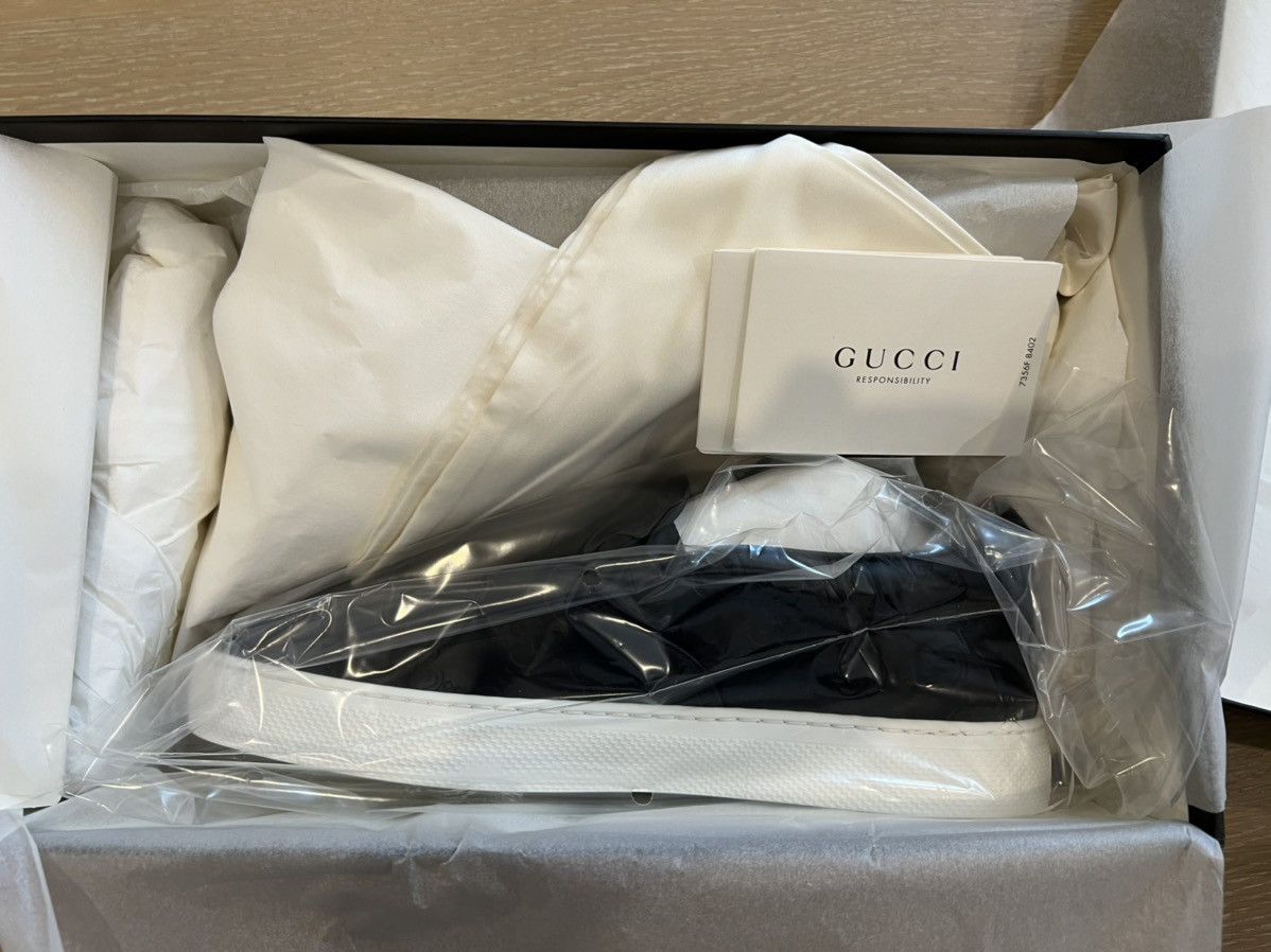 Gucci Gucci Signature Leather Slip-On Sneaker Size US 7.5 / EU 40-41 - 6 Thumbnail