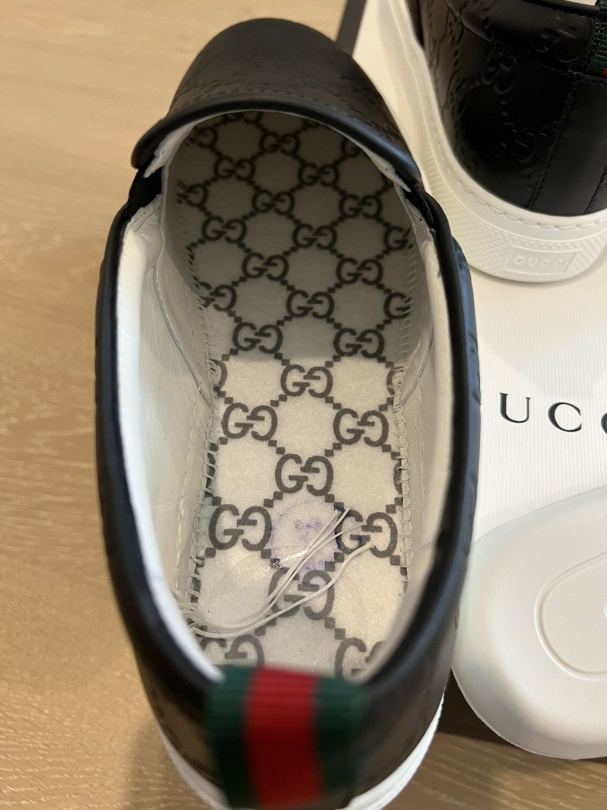 Gucci Gucci Signature Leather Slip-On Sneaker Size US 7.5 / EU 40-41 - 9 Thumbnail