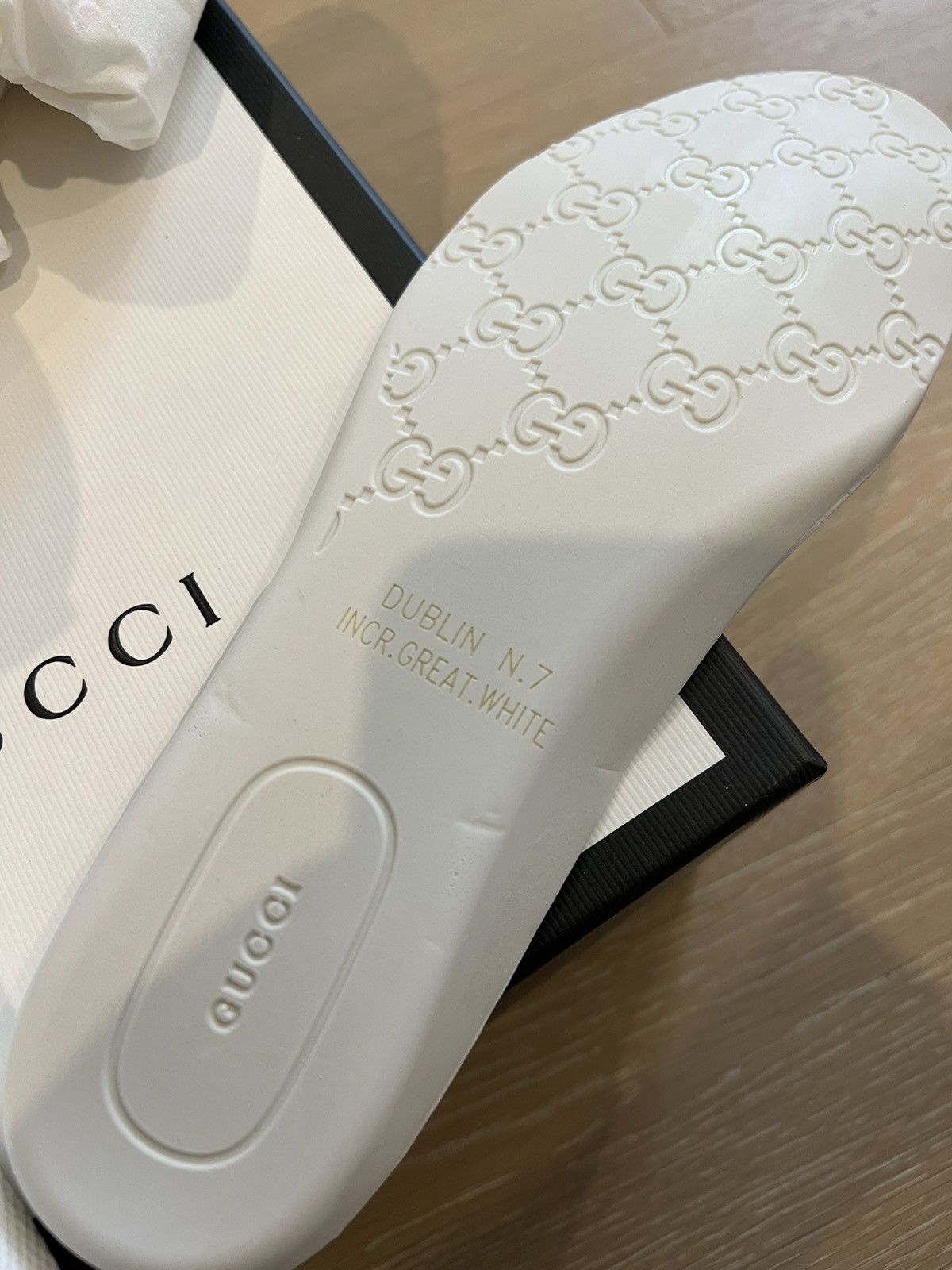 Gucci Gucci Signature Leather Slip-On Sneaker Size US 7.5 / EU 40-41 - 10 Thumbnail