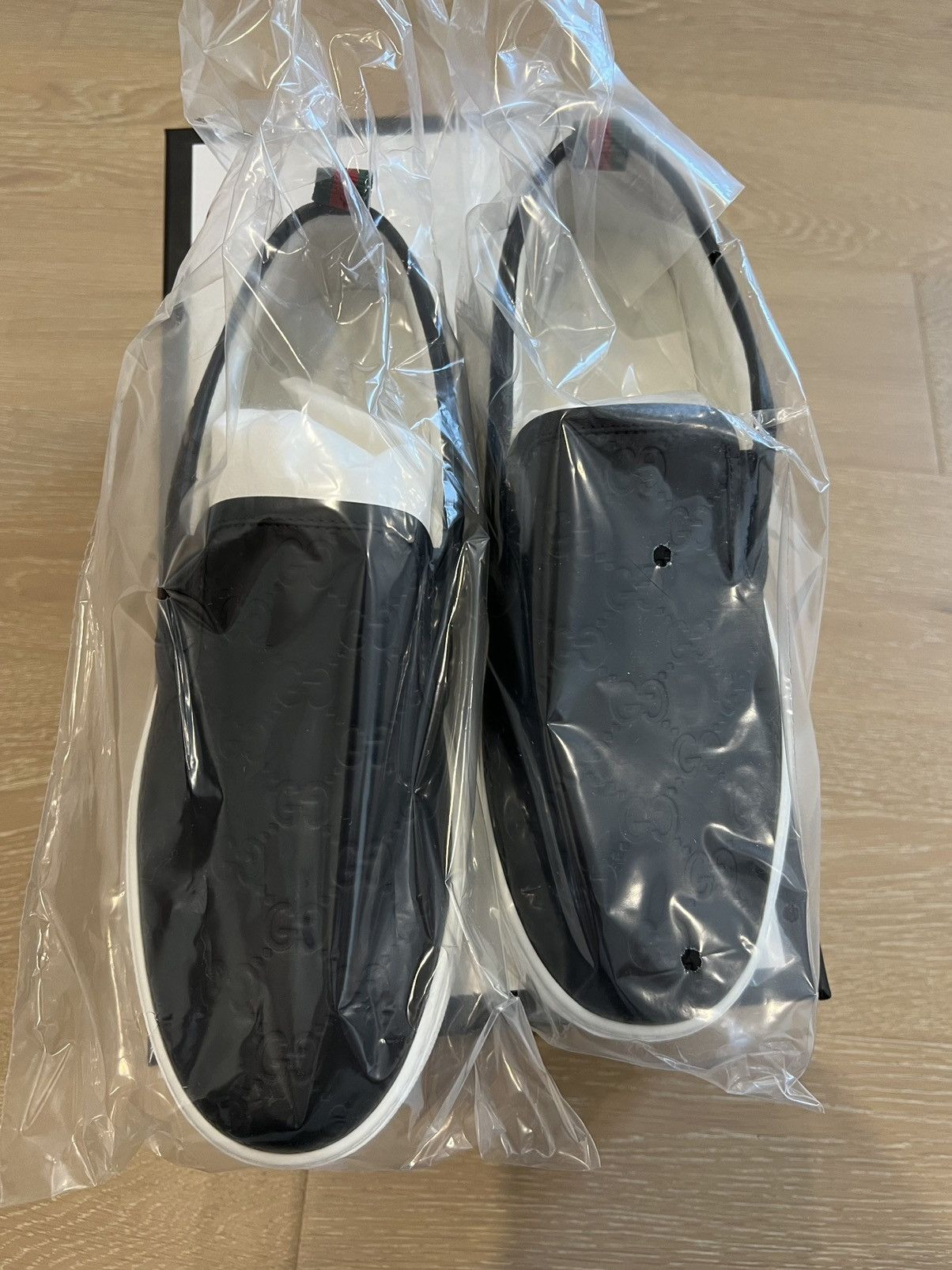 Gucci Gucci Signature Leather Slip-On Sneaker Size US 7.5 / EU 40-41 - 5 Thumbnail