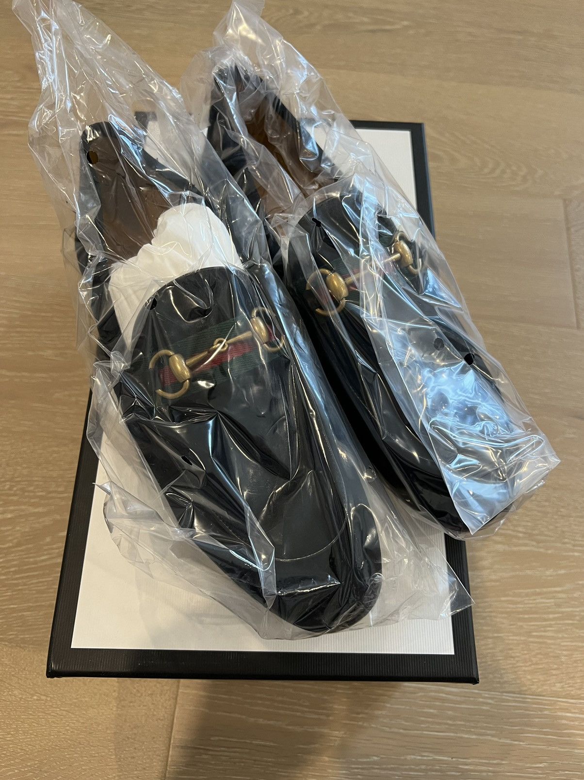 Gucci Gucci Suede Horsebit Loafer with Web Shoes | Grailed