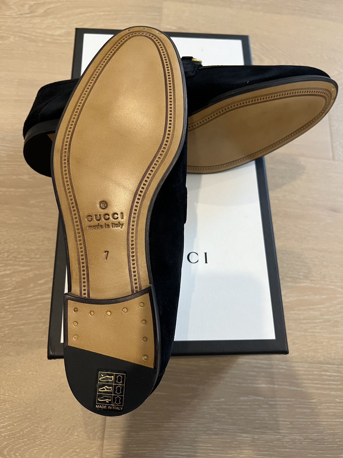 Gucci Gucci Suede Horsebit Loafer with Web Shoes Size US 7.5 / EU 40-41 - 7 Thumbnail