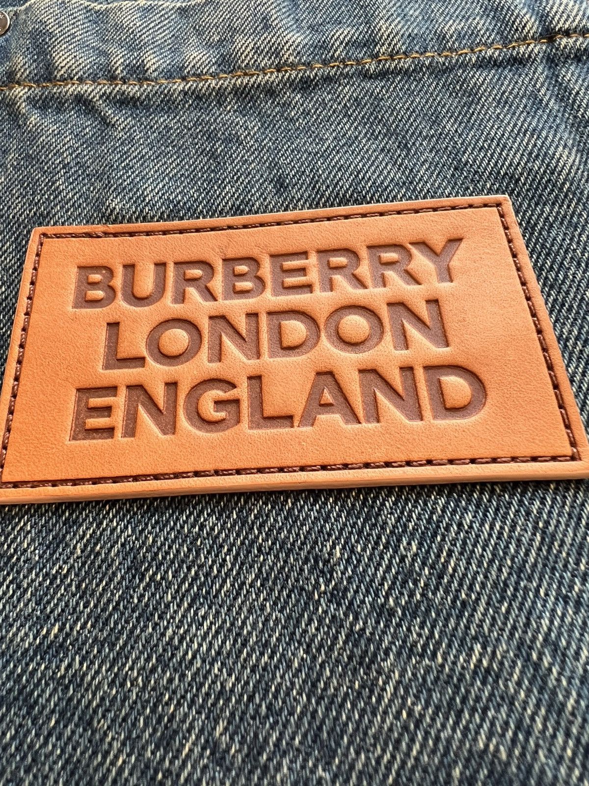 Burberry Burberry Denim Oversized Overshirt long sleeve shirt Size US XS / EU 42 / 0 - 4 Thumbnail