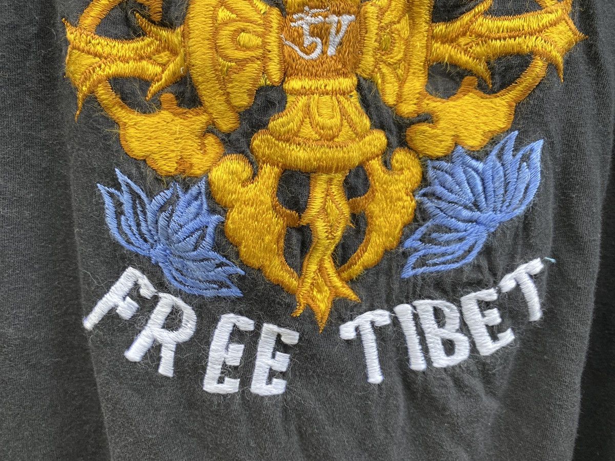Band Tees Vintage 90s Free Tibet Electronic humans right group Size US M / EU 48-50 / 2 - 6 Thumbnail