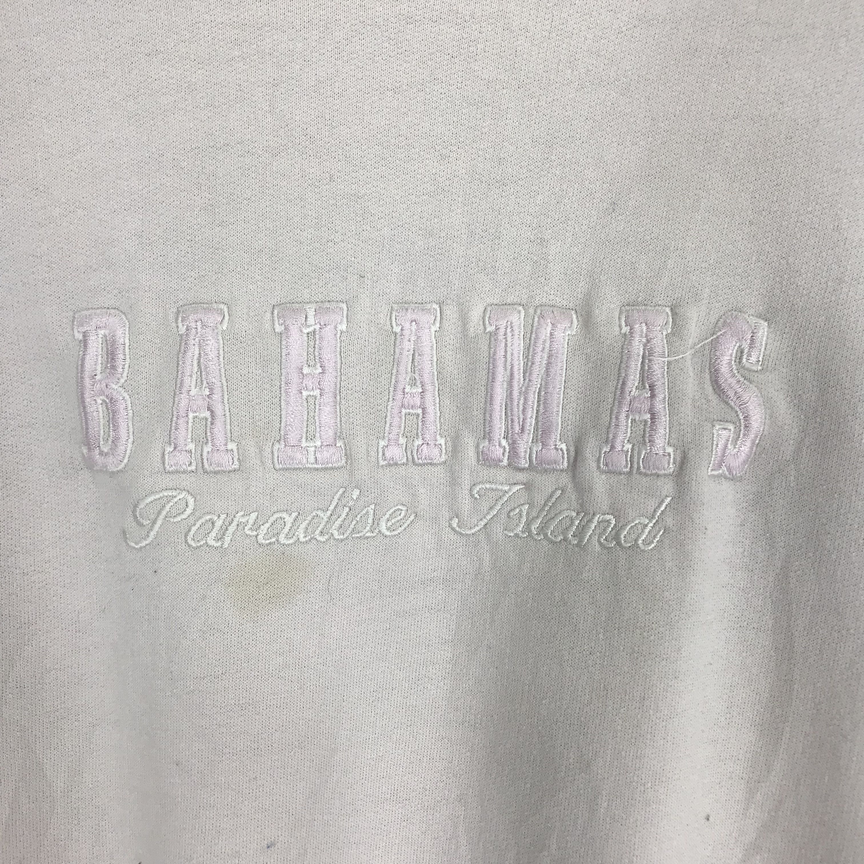 Vintage Vintage Bahamas Island Sweater Pink Bahamas Crewneck Size US L / EU 52-54 / 3 - 4 Thumbnail