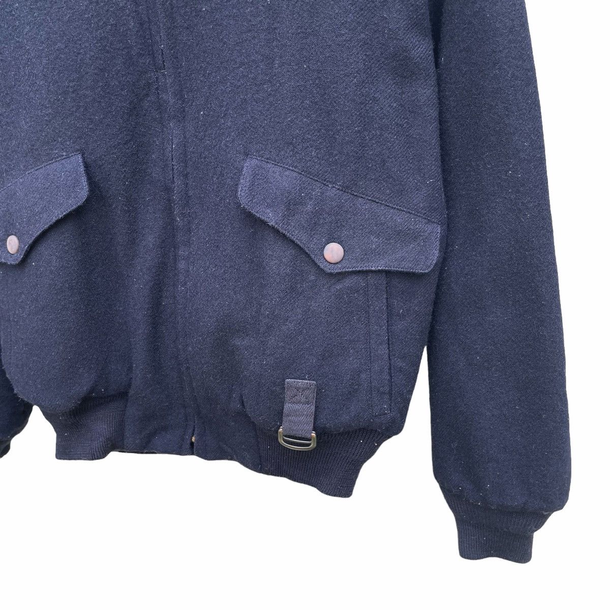 Bill Blass 💥80s BILL BLASS USA BOMBER ZIPPER JACKET Size US L / EU 52-54 / 3 - 5 Thumbnail