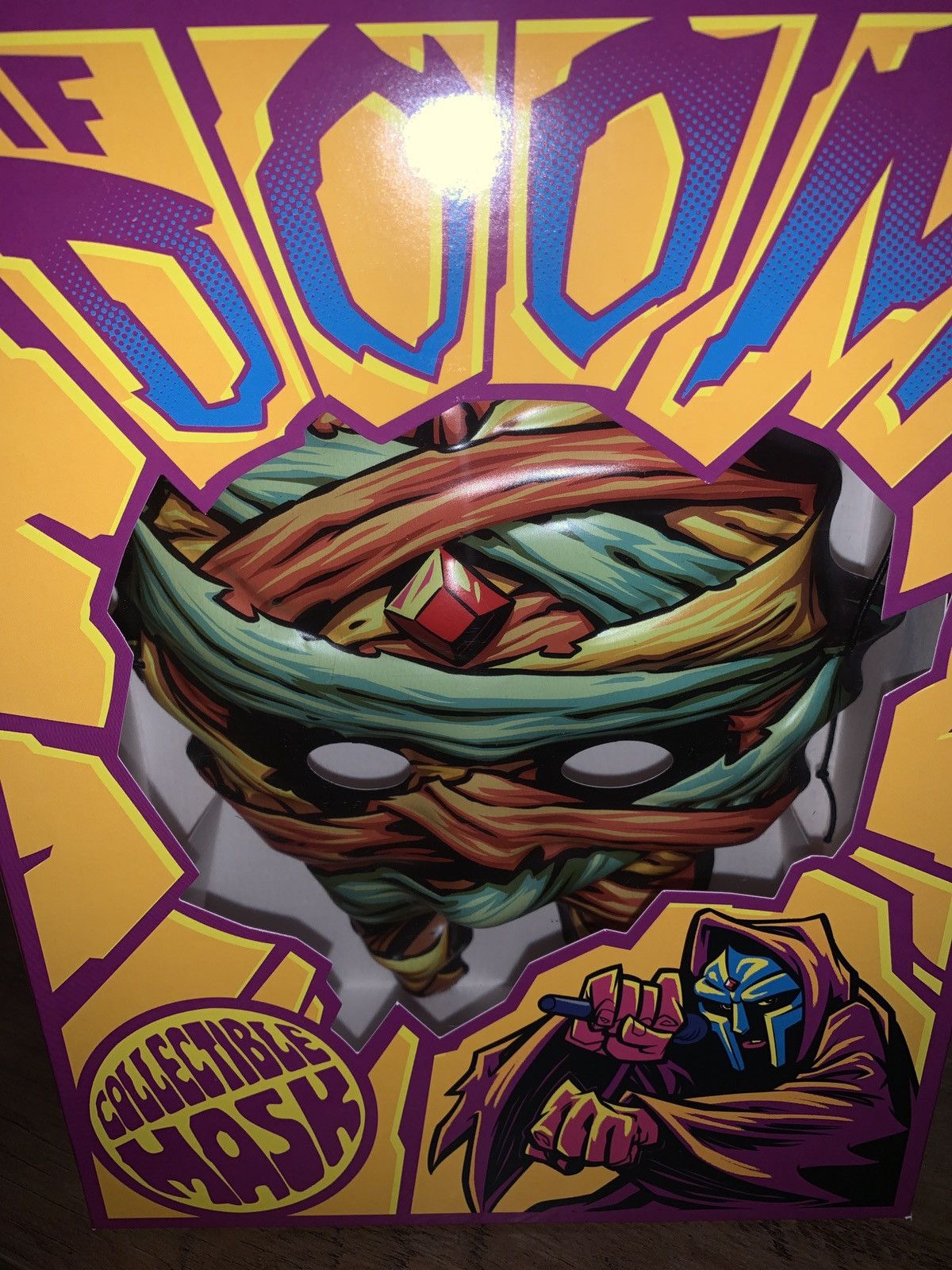 MF Doom MF Doom Collectible Mask ‘MUMMY’ Size ONE SIZE - 3 Thumbnail