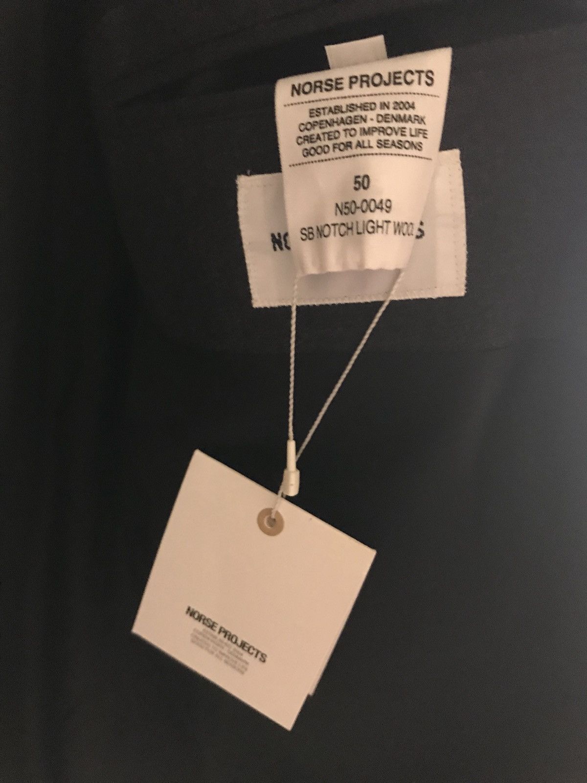 Norse Projects Thomas Charcoal Gray Wool Suit Cropped Notch Cropped Pants Size 40R - 4 Thumbnail