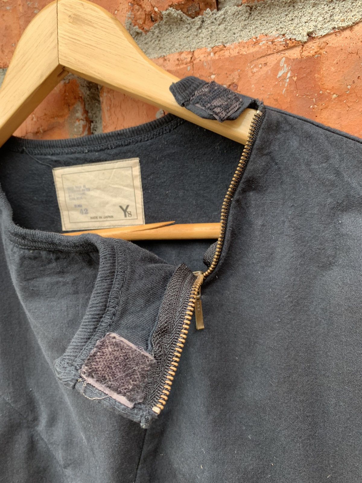 Designer × Yohji Yamamoto Yohji Yamamoto t shirt zip Size US XS / EU 42 / 0 - 5 Thumbnail