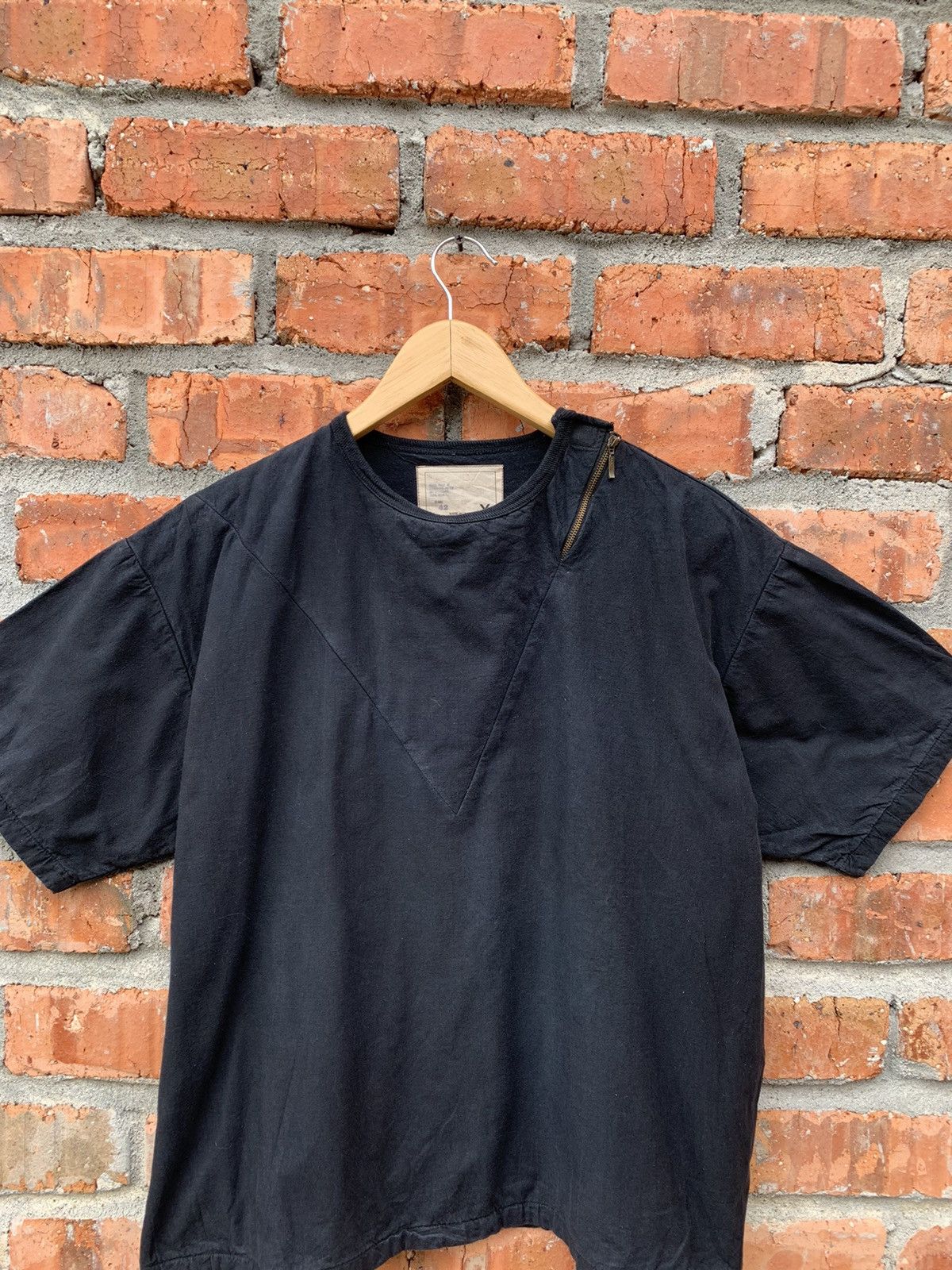 Designer × Yohji Yamamoto Yohji Yamamoto t shirt zip Size US XS / EU 42 / 0 - 2 Thumbnail