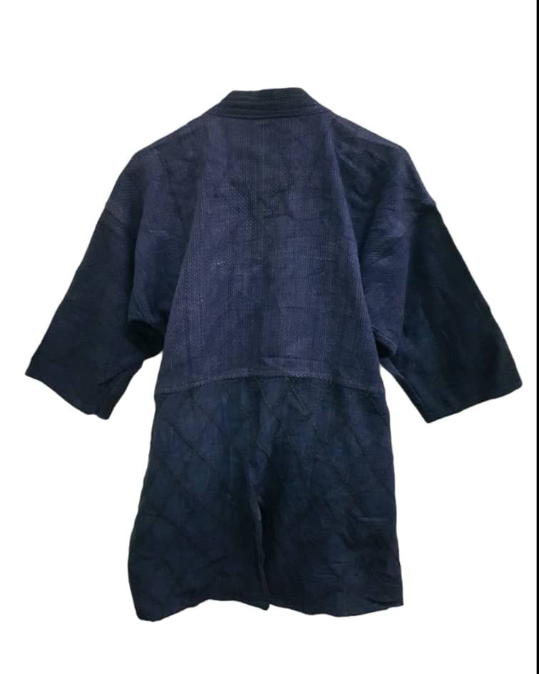 Japanese Brand Vintage Japanese Traditional Kimono Dark Indigo Size US M / EU 48-50 / 2 - 2 Thumbnail