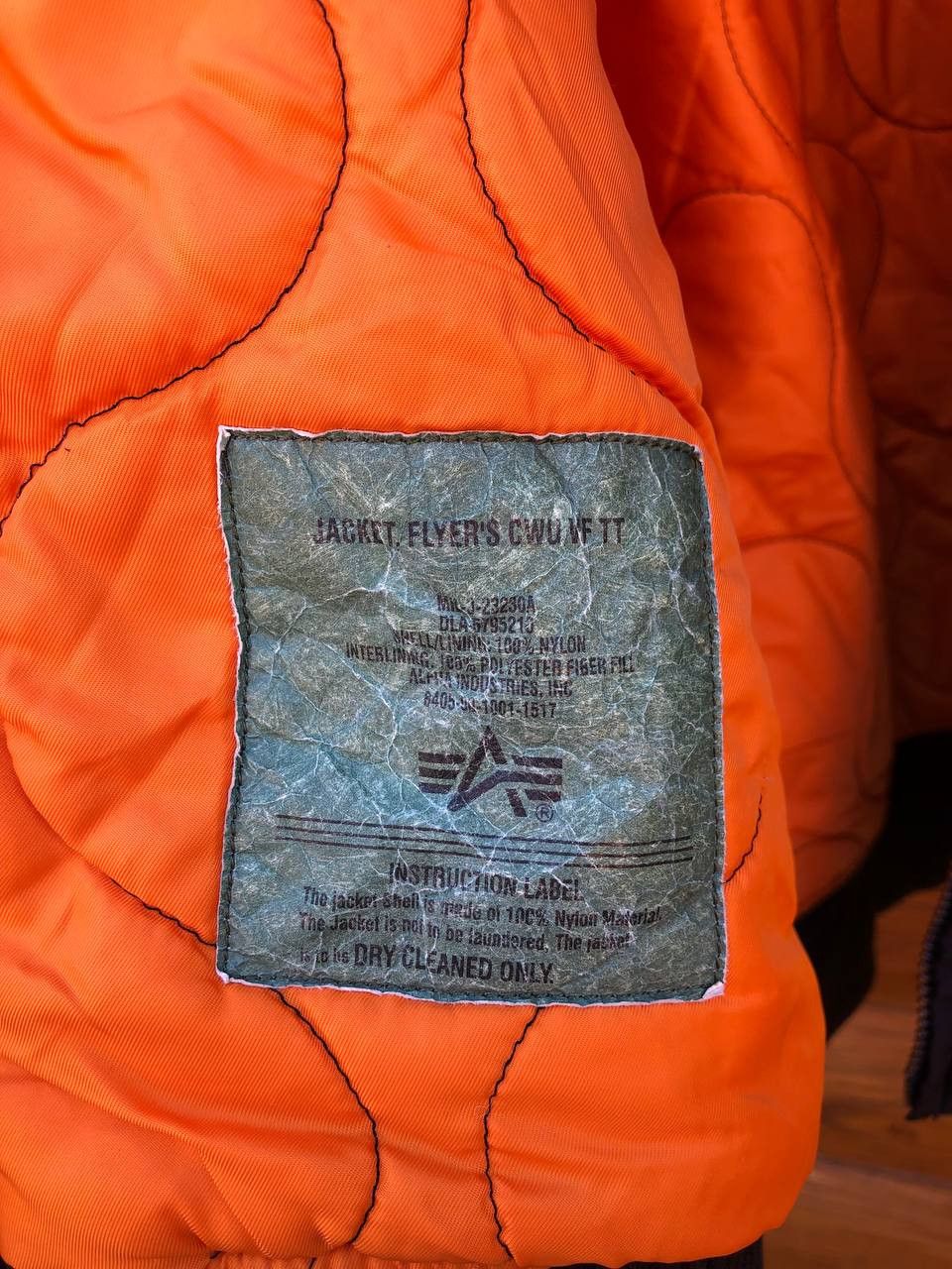 Alpha Industries × Vintage VINTAGE ALPHA INDUSTRIES BOMBER JACKET Size US XXL / EU 58 / 5 - 10 Thumbnail