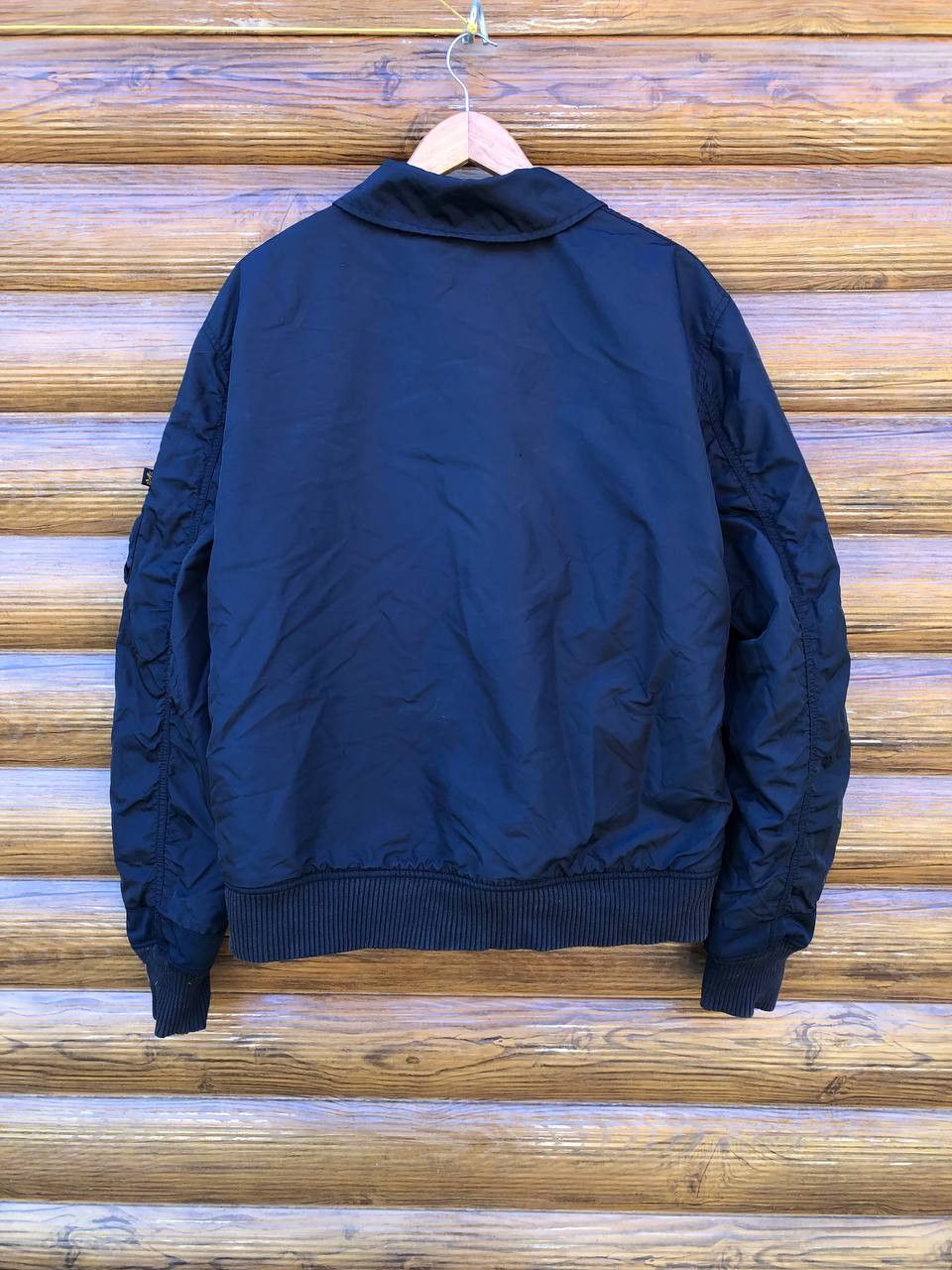 Alpha Industries × Vintage VINTAGE ALPHA INDUSTRIES BOMBER JACKET Size US XXL / EU 58 / 5 - 2 Thumbnail
