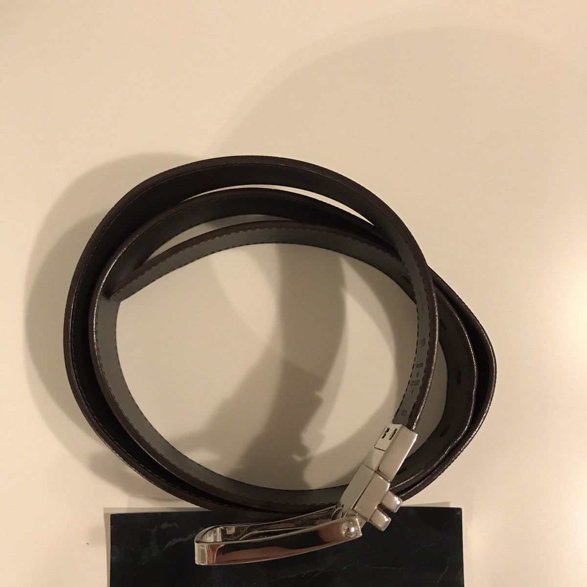 Louis Vuitton Louis Vuitton Inventeur Reversible Belt Damier Boston 35 mm Size 40 - 2 Thumbnail