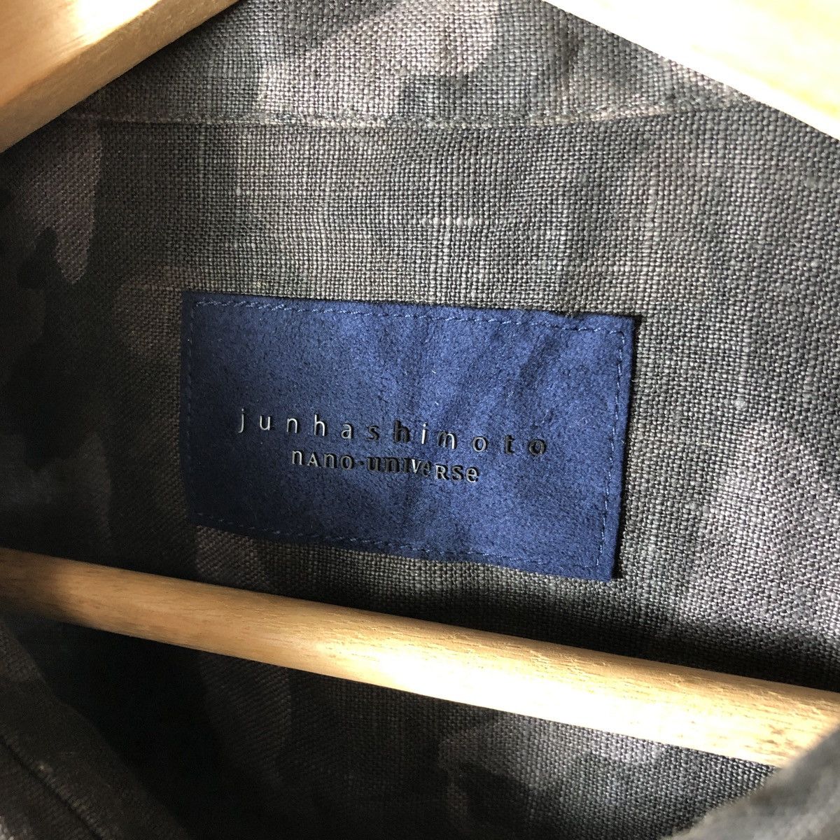 NANO universe × junhashimoto Rare! Junhashimoto x Nano Universe Camo Linen Shirt Size US M / EU 48-50 / 2 - 7 Thumbnail