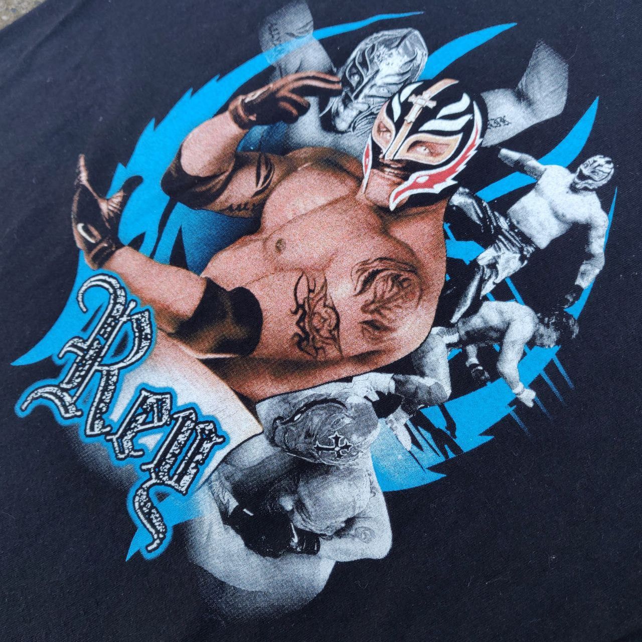 Vintage Vintage Y2K Rey Misterio T-shirt WWE Wrestling M Size US M / EU 48-50 / 2 - 3 Thumbnail