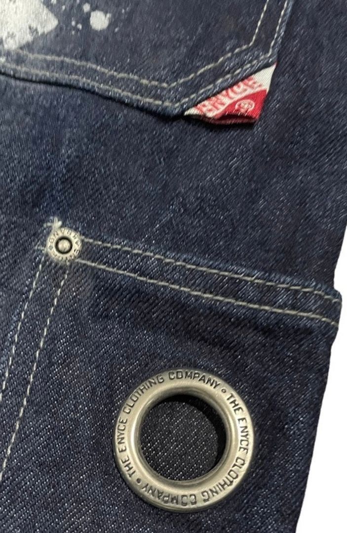 Enyce Enyce Painter Baggy Stonewash Hip Hop Rappers Baggy Denim Size US 34 / EU 50 - 13 Thumbnail
