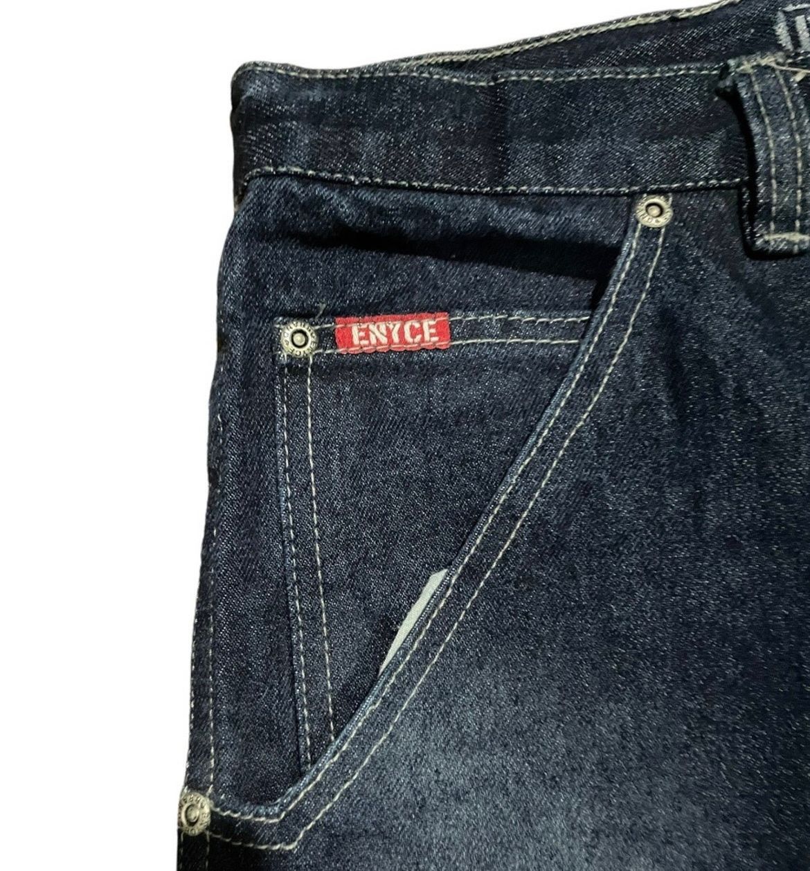 Enyce Enyce Painter Baggy Stonewash Hip Hop Rappers Baggy Denim Size US 34 / EU 50 - 9 Thumbnail
