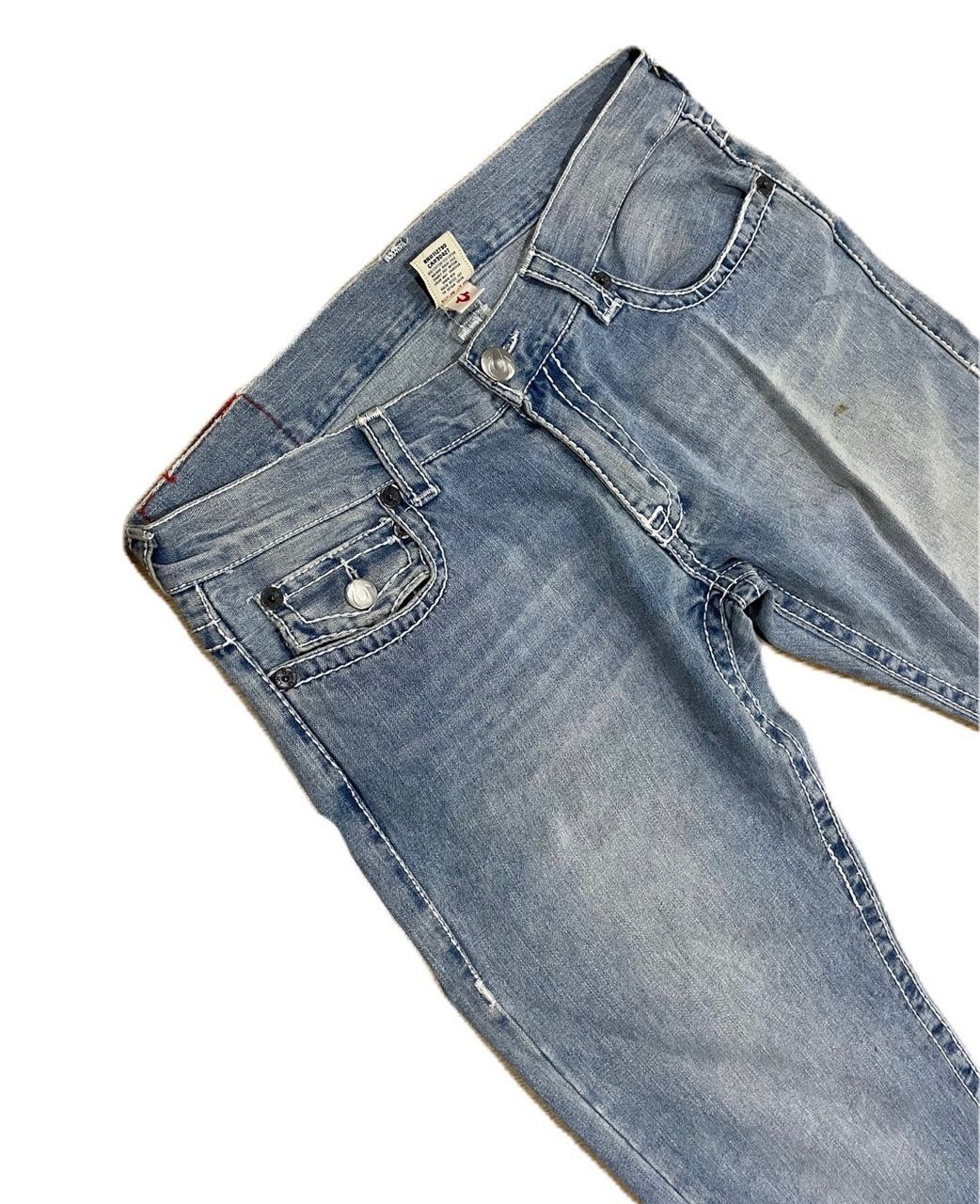 True Religion Vintage True Religion Flared Billy Super T Denim Jeans Size US 40 / EU 56 - 9 Thumbnail