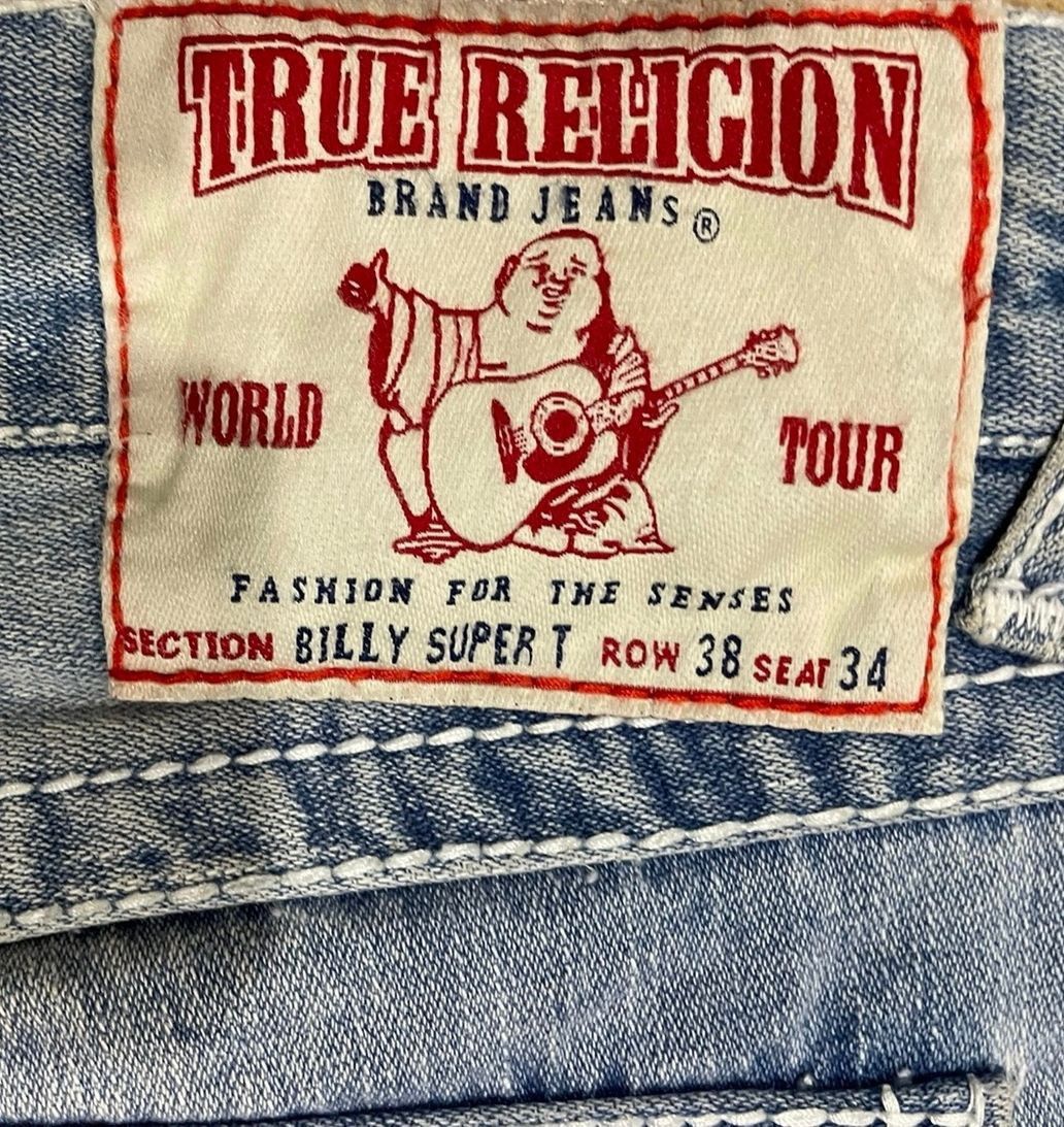 True Religion Vintage True Religion Flared Billy Super T Denim Jeans Size US 40 / EU 56 - 16 Thumbnail