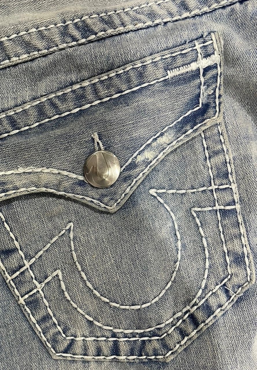 True Religion Vintage True Religion Flared Billy Super T Denim Jeans Size US 40 / EU 56 - 13 Thumbnail