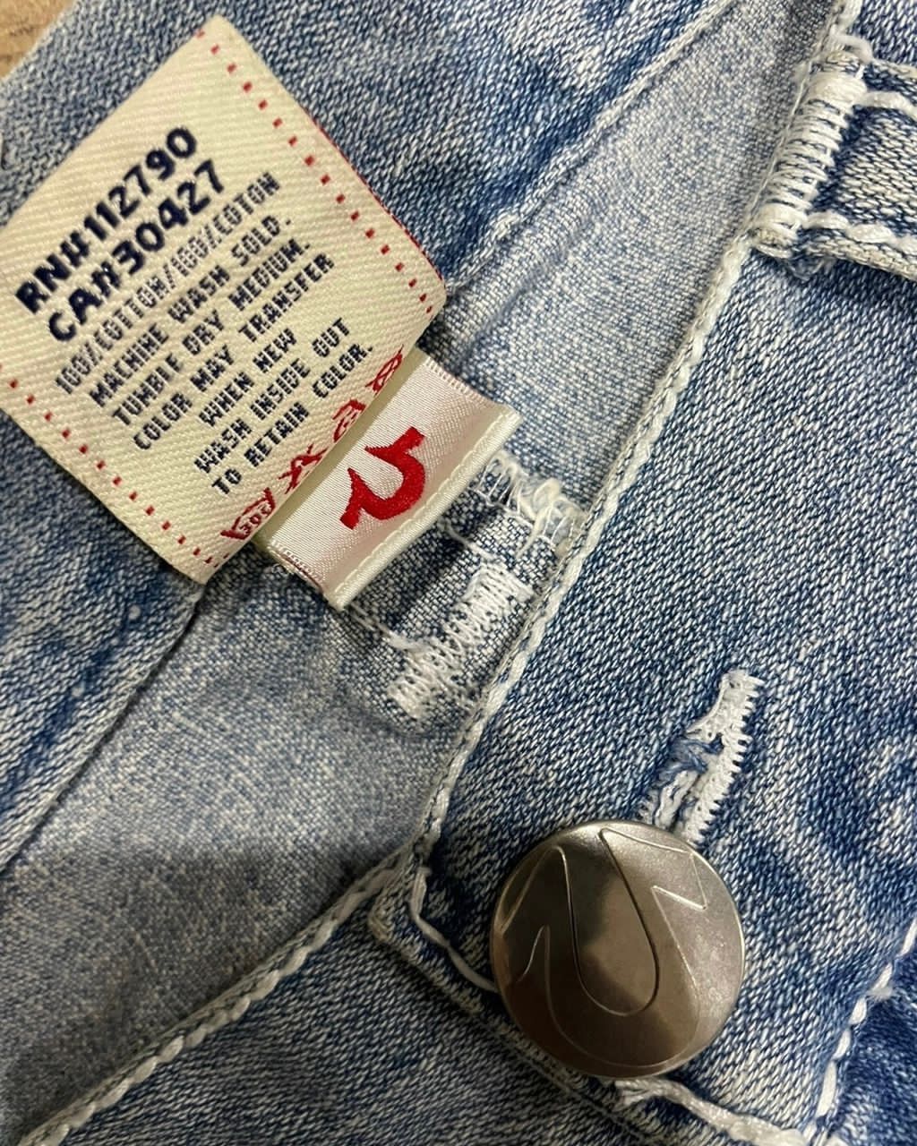 True Religion Vintage True Religion Flared Billy Super T Denim Jeans Size US 40 / EU 56 - 11 Thumbnail