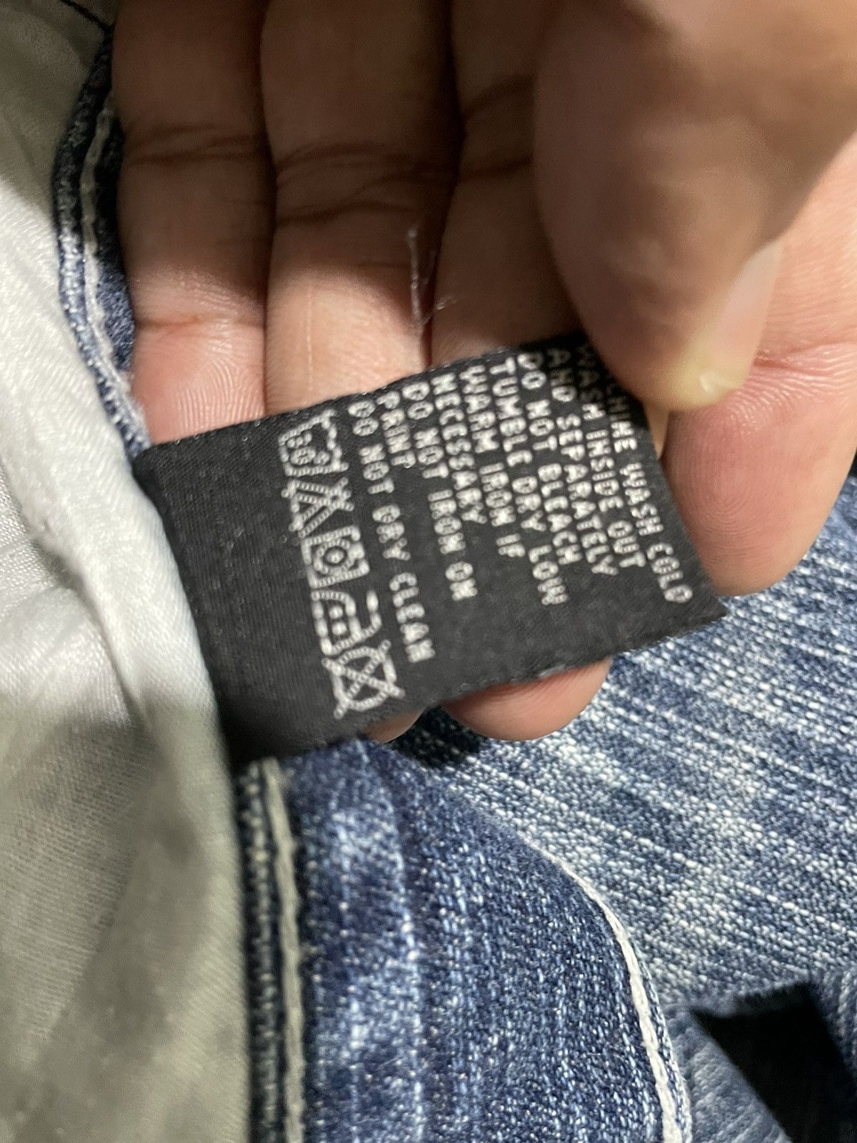 Enyce Vintage 90s Enyce Marching 500 Hip Hop Denim Jeans Size US 32 / EU 48 - 17 Thumbnail