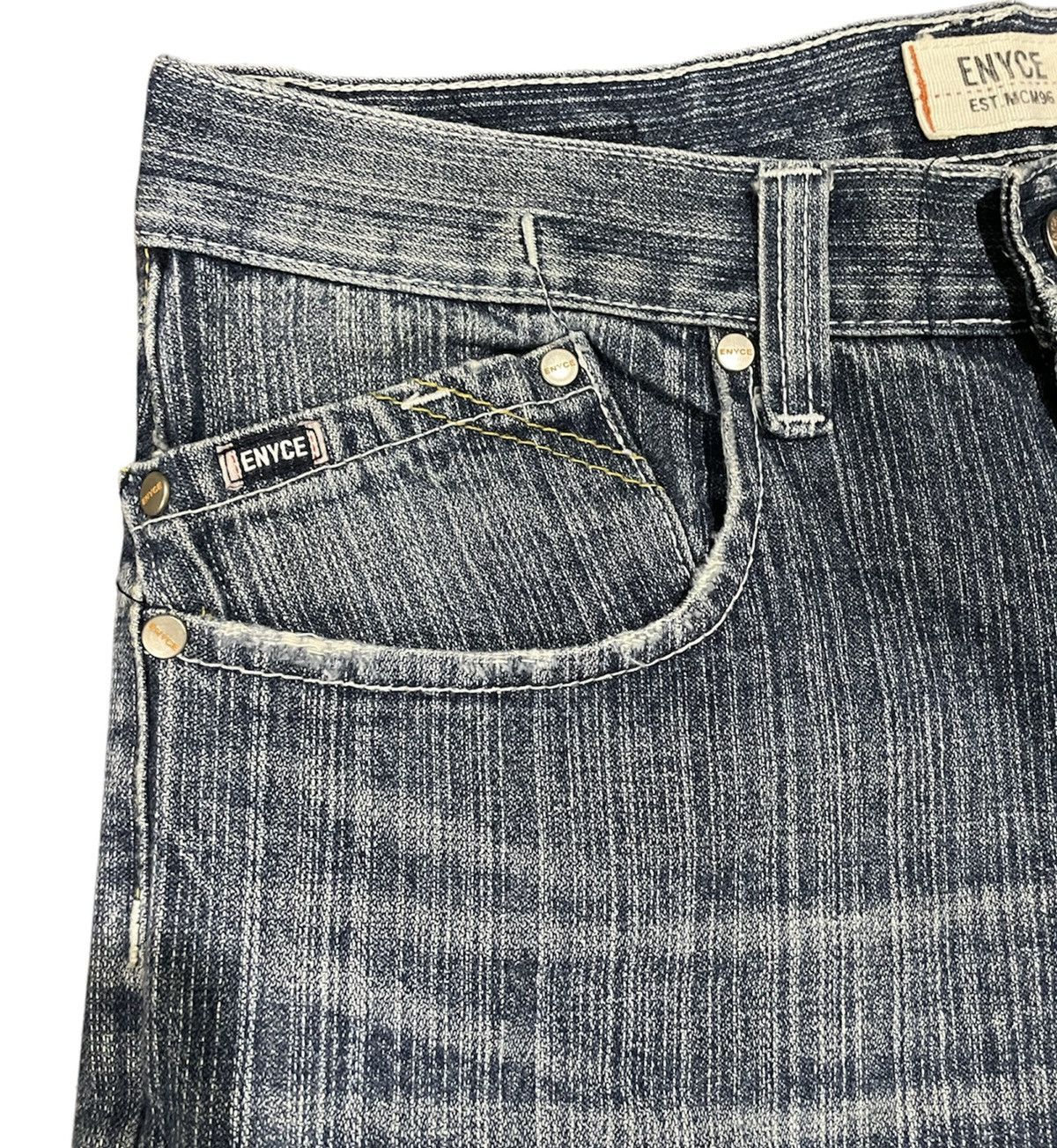 Enyce Vintage 90s Enyce Marching 500 Hip Hop Denim Jeans Size US 32 / EU 48 - 8 Thumbnail