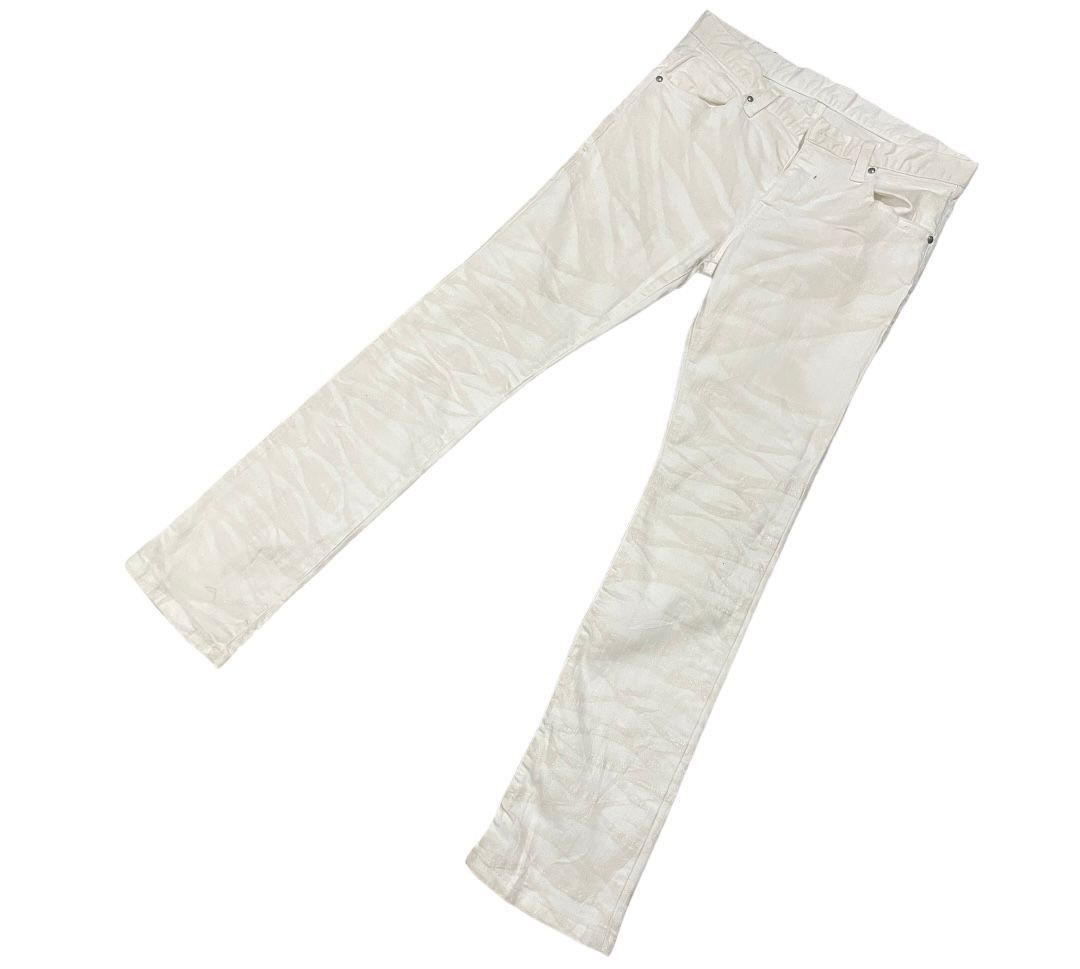 Japanese Brand Vintage Tornado Mart Japan Tiger Stripe Airbrush Art Jeans Size US 32 / EU 48 - 6 Thumbnail