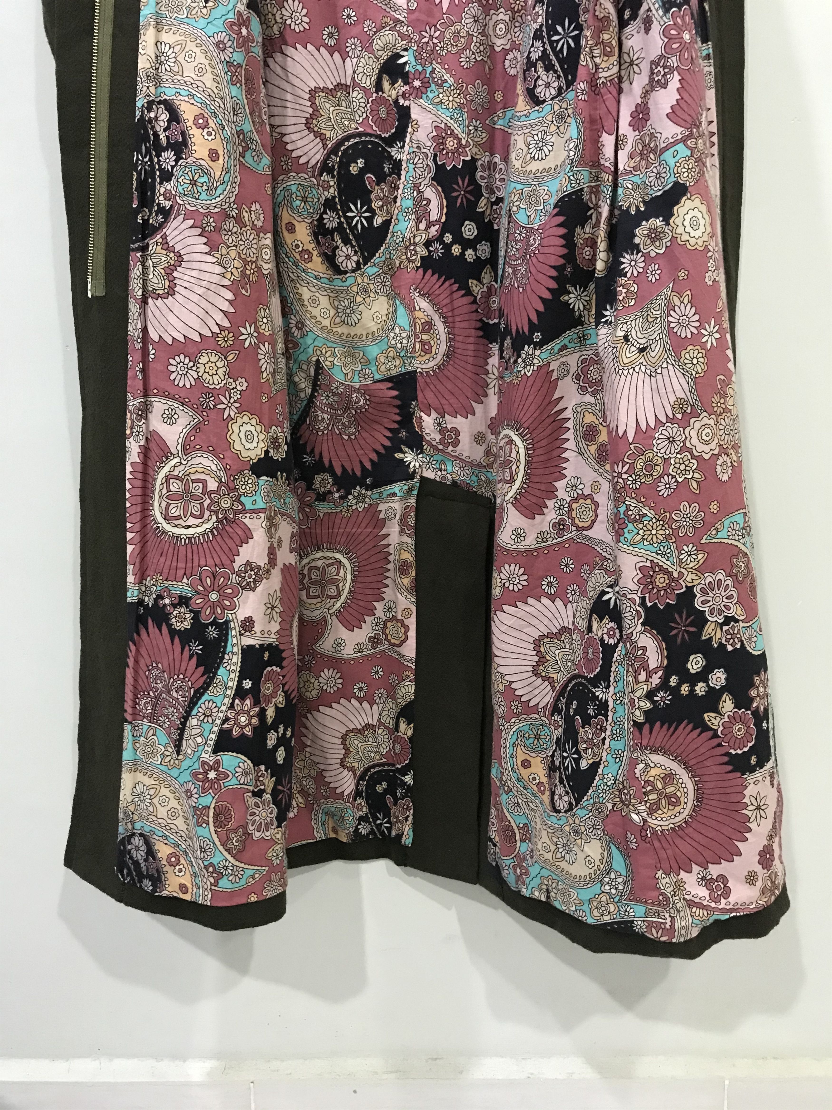 Limi Feu 2-OC4 Ys bis Limi Feu Yohji Yamamoto Archival Floral Coat Size M / US 6-8 / IT 42-44 - 14 Thumbnail