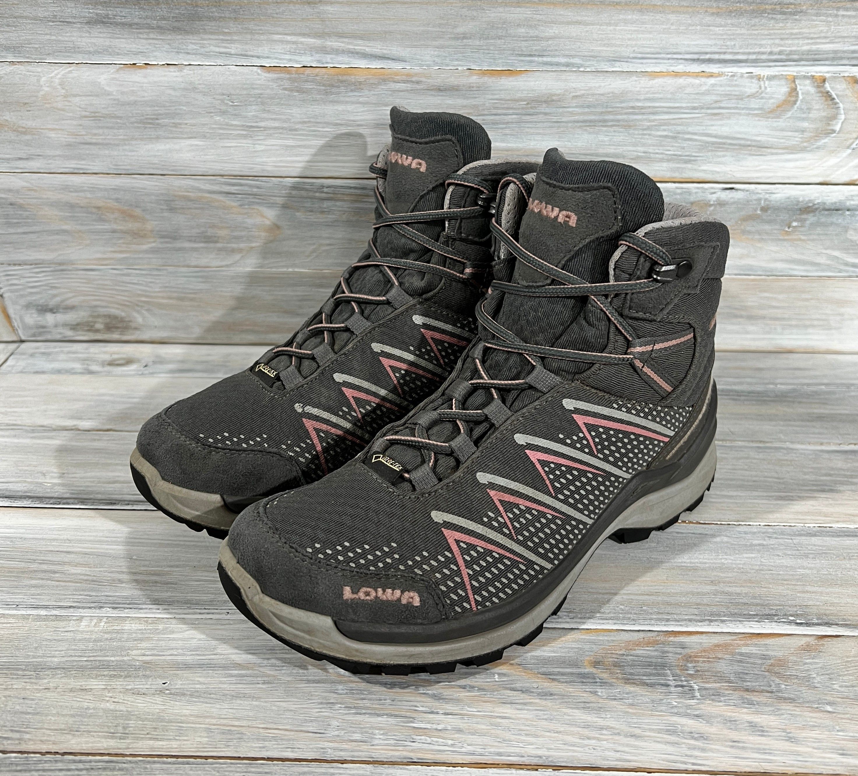 Goretex Lowa Ferrox Pro GTX Mid Ws Gore-Tex Women's Boots Outdoor Size US 6 / IT 36 - 18 Thumbnail