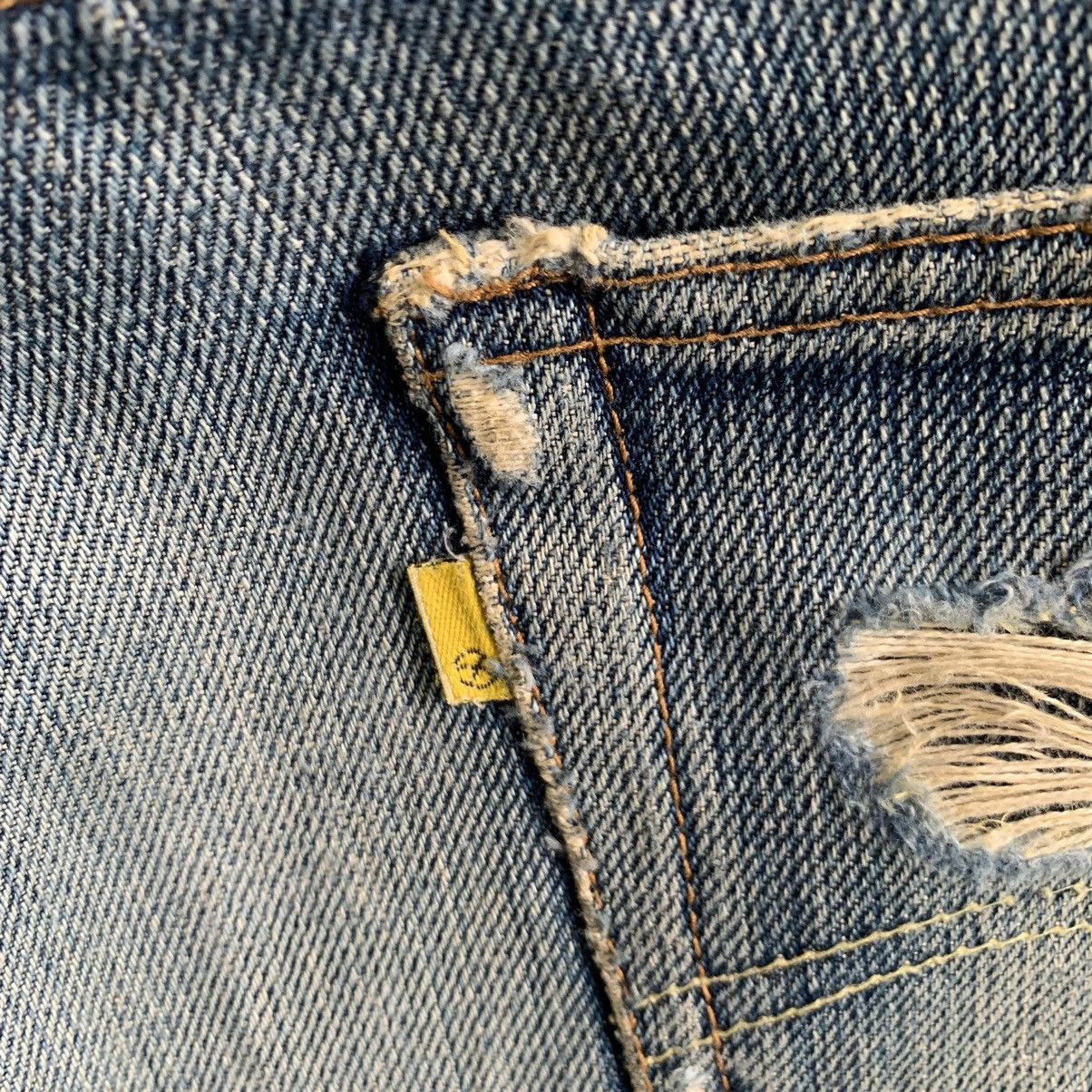 Kapital Bow and Arrow Selvedge Distressed Jeans Denim Size US 31 - 12 Thumbnail