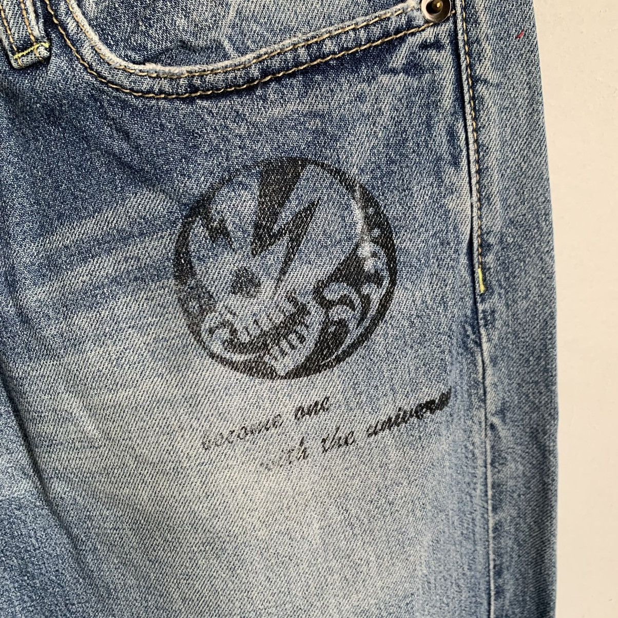 Hysteric Glamour Namitatsu Selvedge Distressed Jeans Denim Size US 31 - 4 Thumbnail