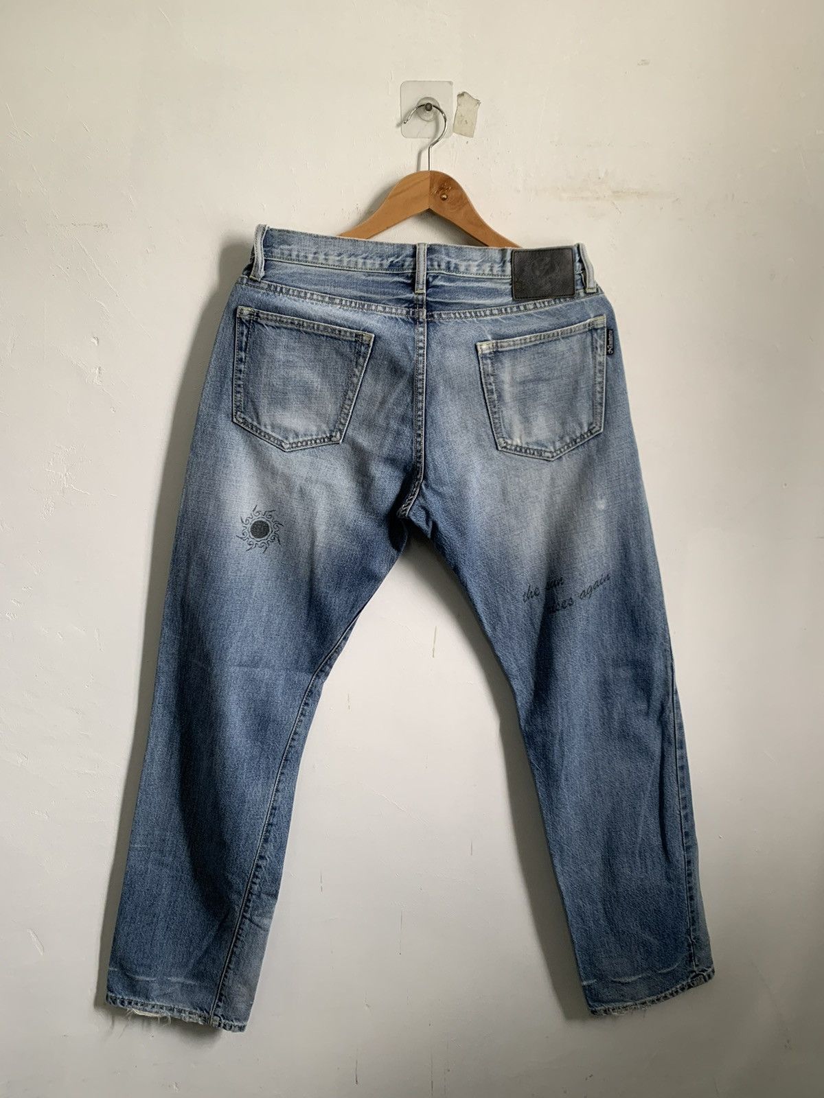 Hysteric Glamour Namitatsu Selvedge Distressed Jeans Denim Size US 31 - 2 Thumbnail