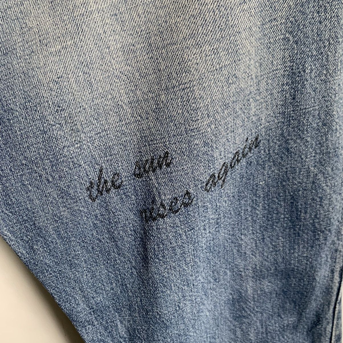 Hysteric Glamour Namitatsu Selvedge Distressed Jeans Denim Size US 31 - 13 Thumbnail