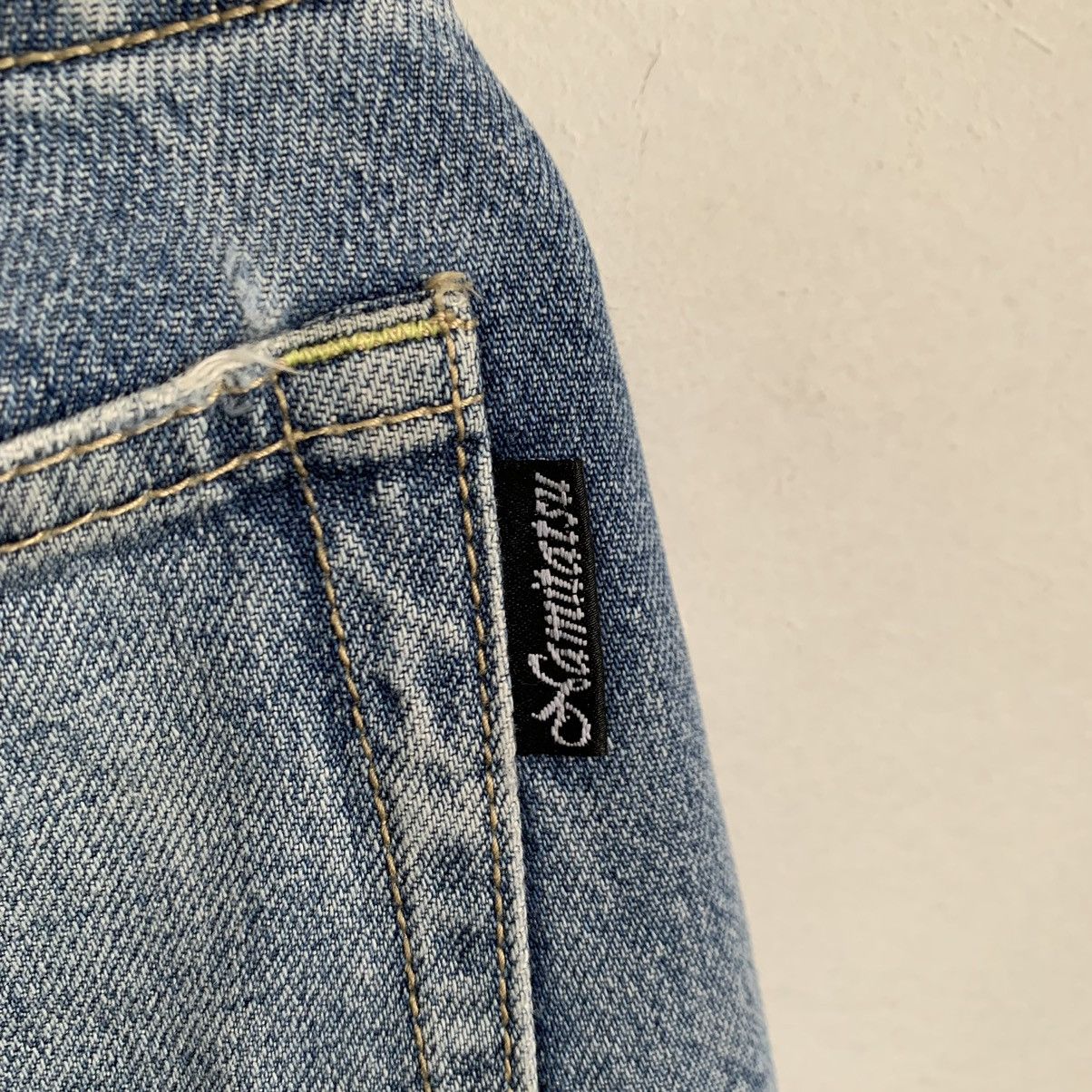 Hysteric Glamour Namitatsu Selvedge Distressed Jeans Denim Size US 31 - 14 Thumbnail