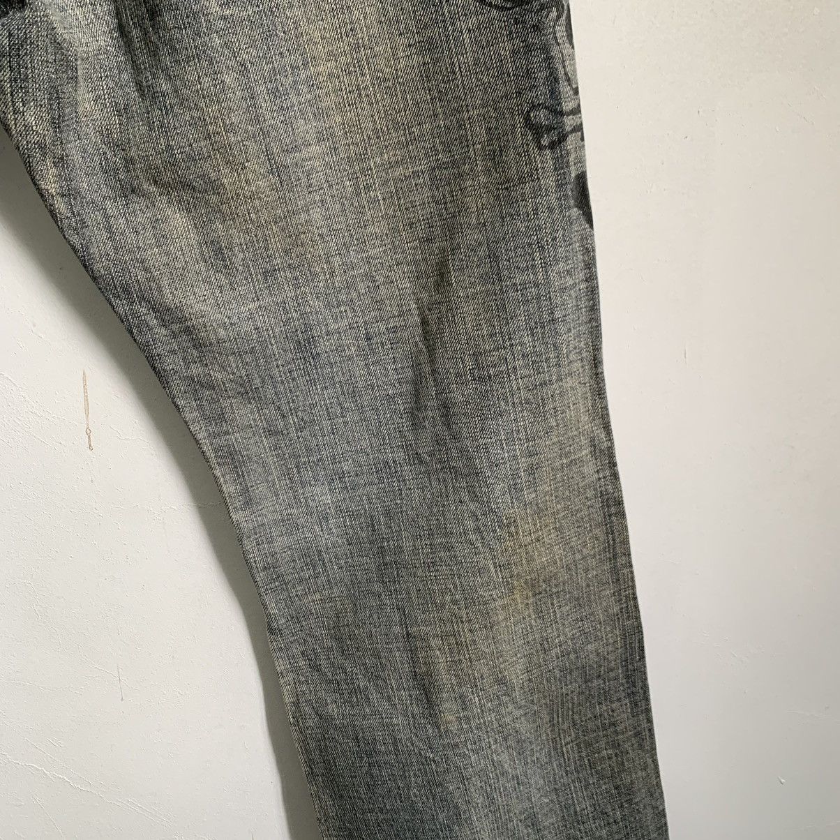 semanticdesign Semantic Design Flare Distressed Jeans Denim Mix8 Size US 32 / EU 48 - 12 Thumbnail