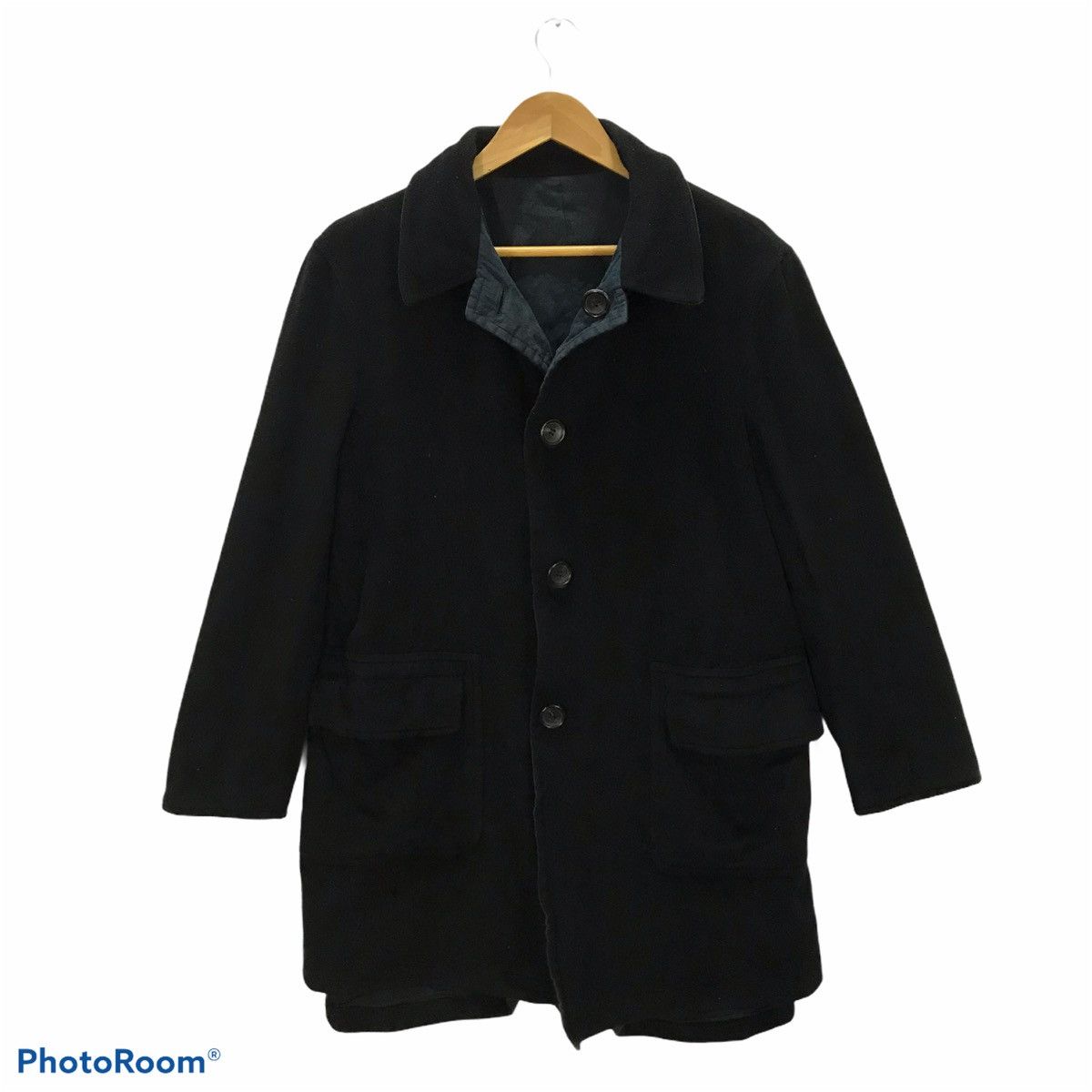 Gucci GUCCI Trench Coat Wool reversible Jacket Size US M / EU 48-50 / 2 - 1 Thumbnail