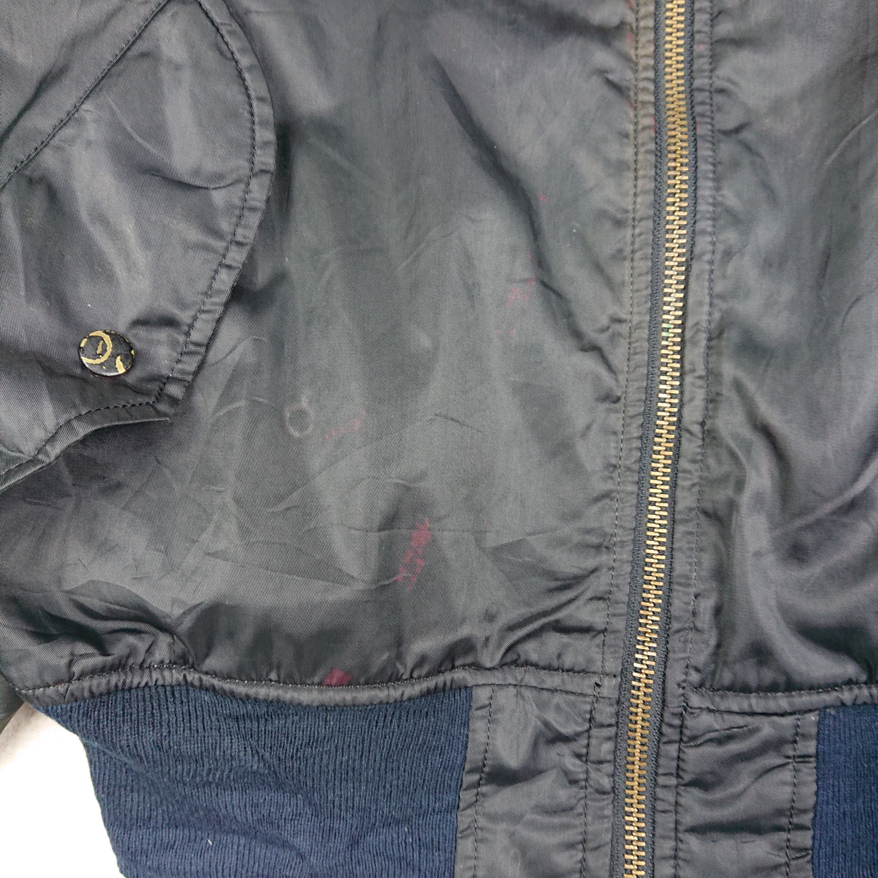 Other Vintage Jacket Black Intermediate MA-1 Air Force Size US L / EU 52-54 / 3 - 5 Thumbnail