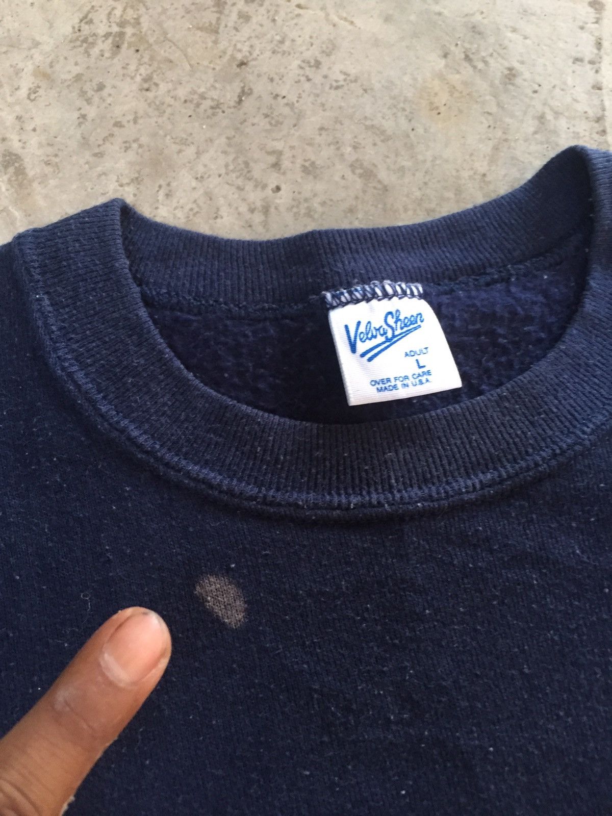 Disney × Velva Sheen × Vintage Vintage Mickey Mouse California crewneck pullover Size US L / EU 52-54 / 3 - 9 Thumbnail