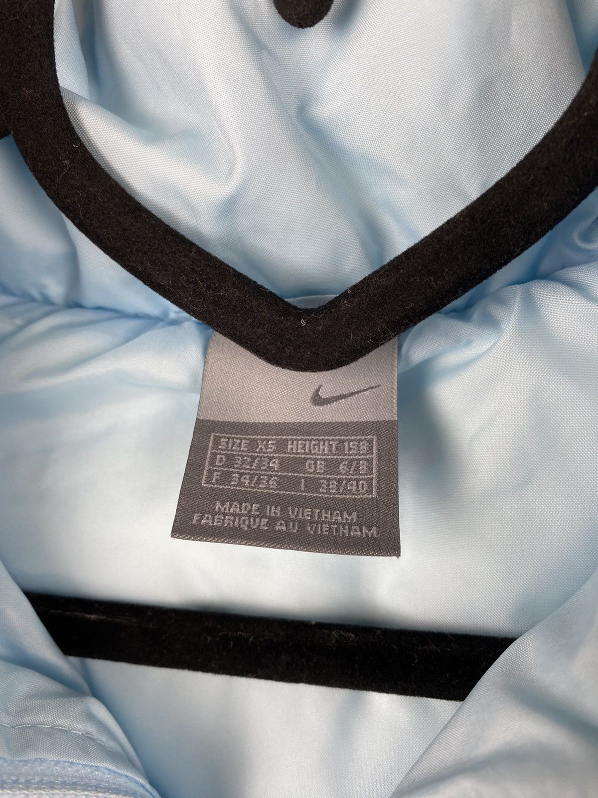 Nike Rare Vintage Nike Down Puffer Vest Y2K Gilet Drill Full Zip Size XS / US 0-2 / IT 36-38 - 7 Thumbnail