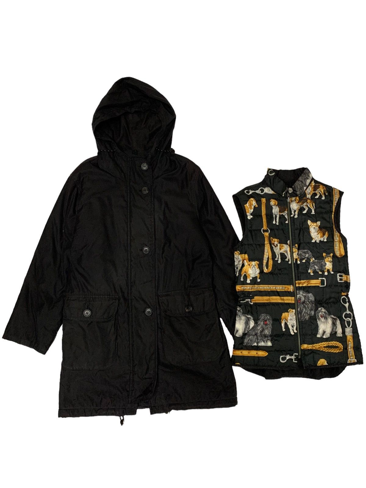 🔥BURBERRY MOLESKIN HOODIE PARKA JACKETS