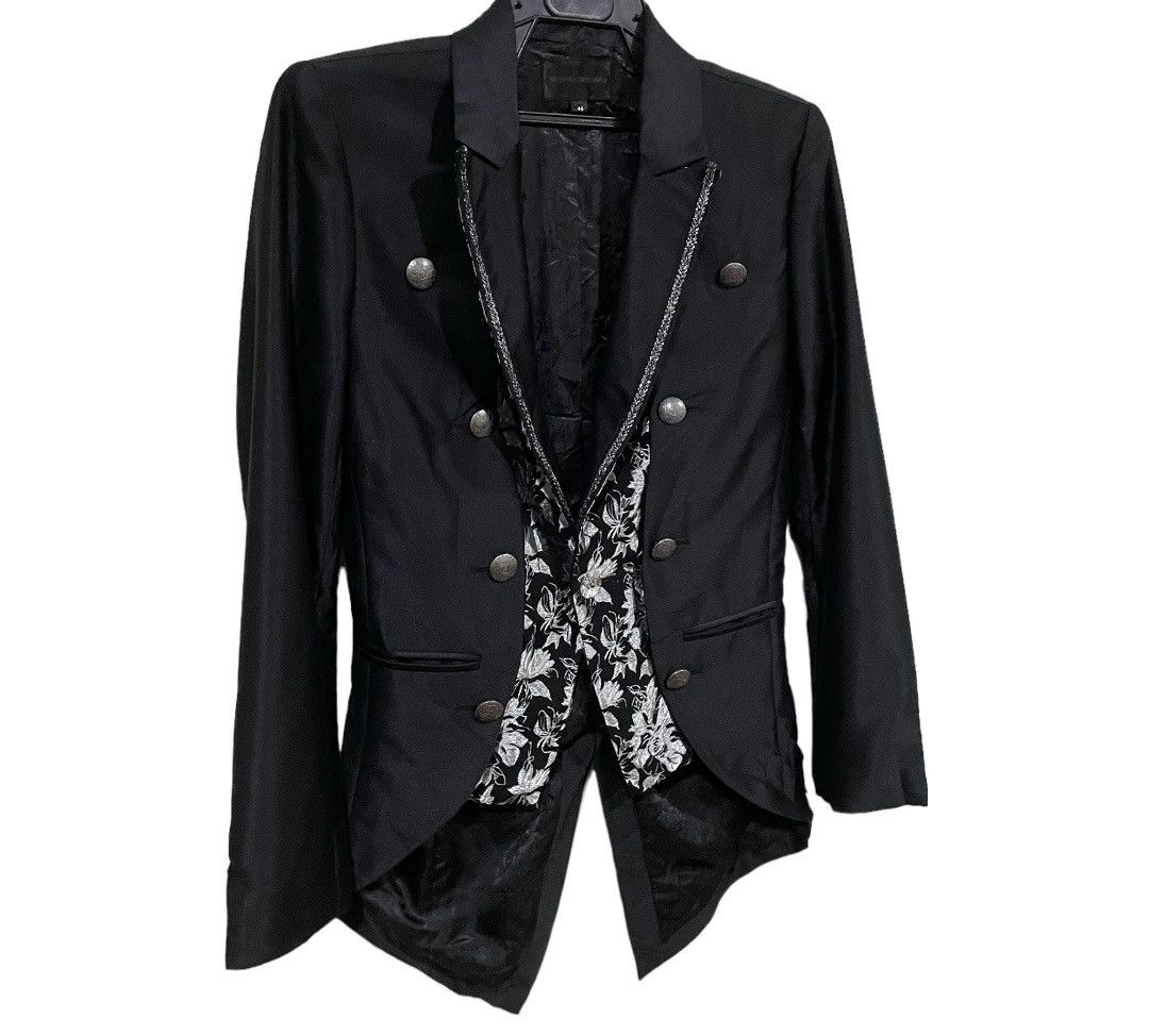 Goti Murder License Punk Tail Fish Paisley Inner Blazer Size M / US 6-8 / IT 42-44 - 6 Thumbnail