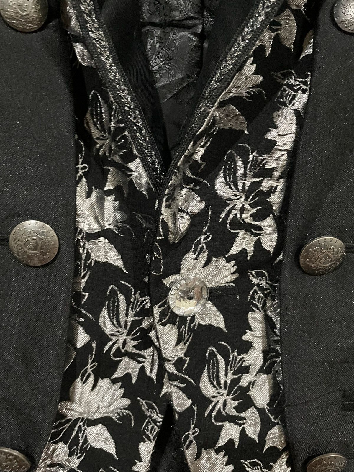 Goti Murder License Punk Tail Fish Paisley Inner Blazer Size M / US 6-8 / IT 42-44 - 10 Thumbnail