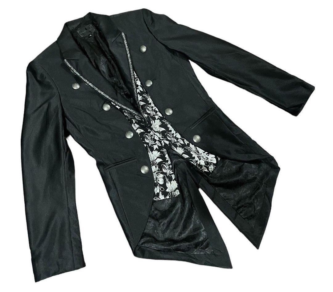 Goti Murder License Punk Tail Fish Paisley Inner Blazer Size M / US 6-8 / IT 42-44 - 3 Thumbnail