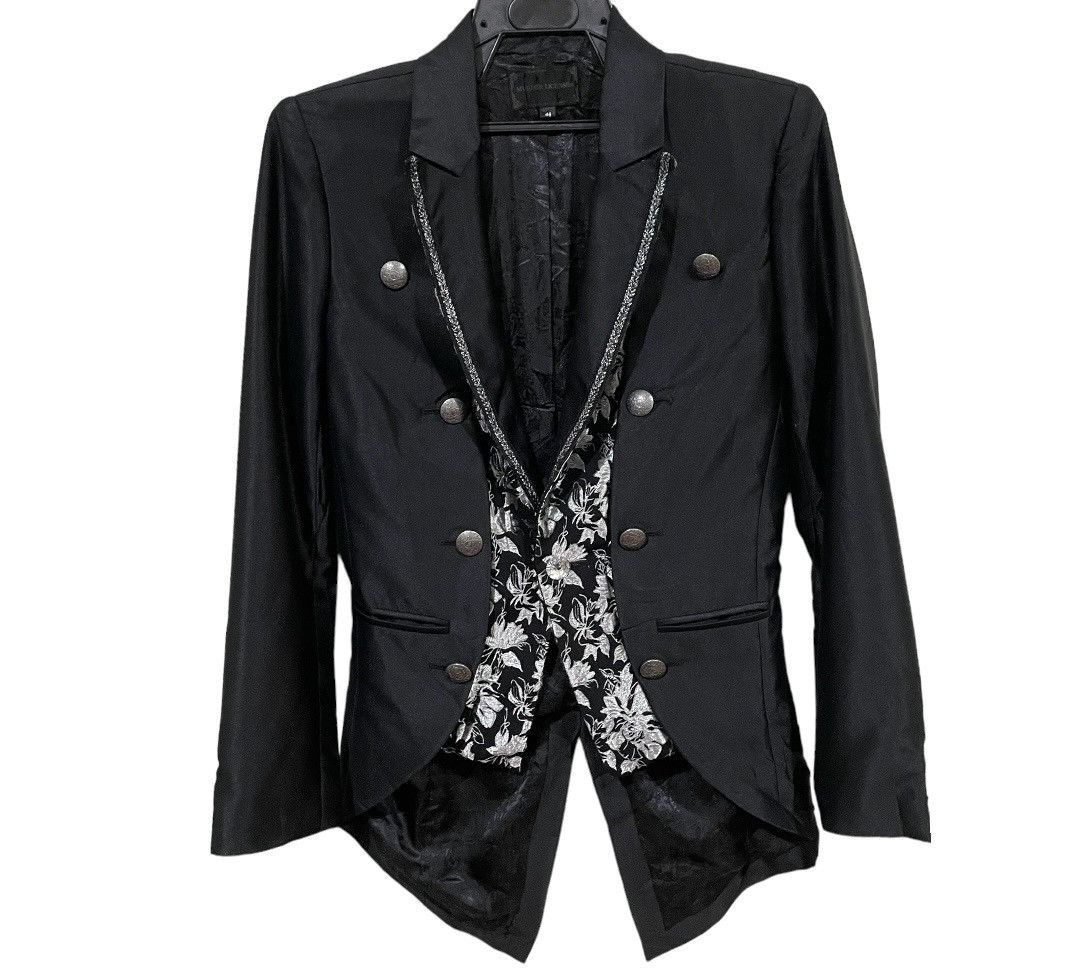 Goti Murder License Punk Tail Fish Paisley Inner Blazer Size M / US 6-8 / IT 42-44 - 4 Thumbnail