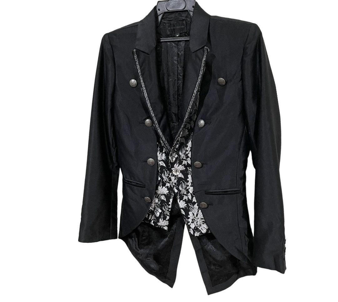 Goti Murder License Punk Tail Fish Paisley Inner Blazer Size M / US 6-8 / IT 42-44 - 5 Thumbnail