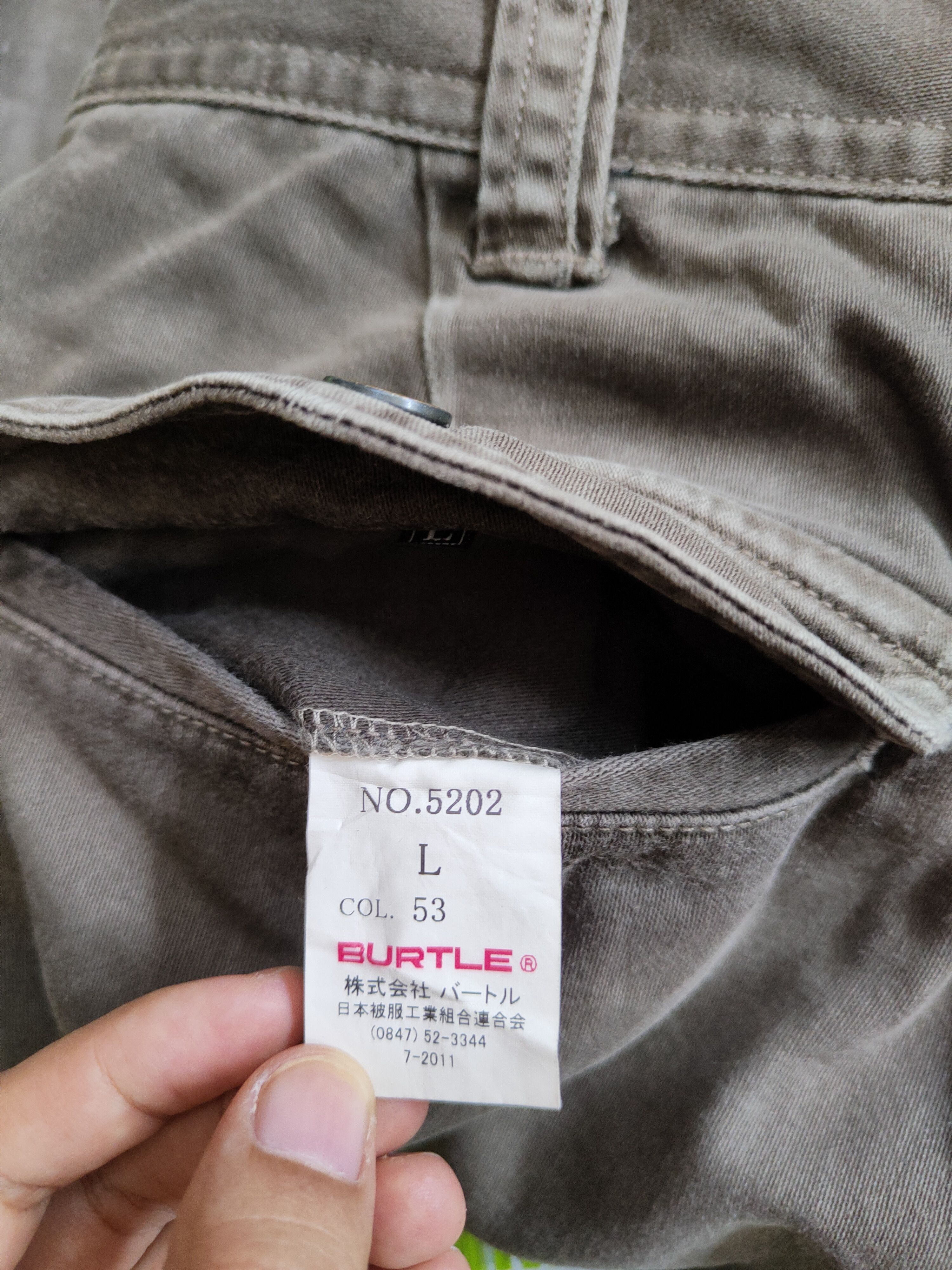 Japanese Brand Burtle®-Vice United Multi Pocket Tactical Cargo Pants #S499 Size US 32 / EU 48 - 15 Thumbnail