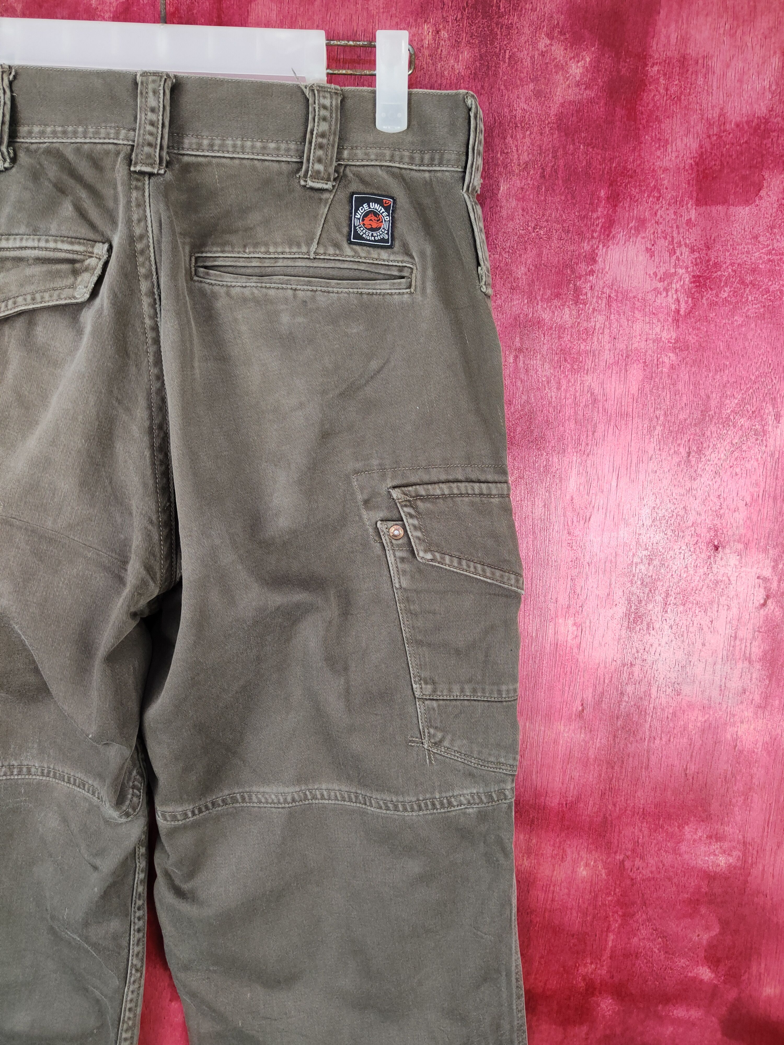 Japanese Brand Burtle®-Vice United Multi Pocket Tactical Cargo Pants #S499 Size US 32 / EU 48 - 11 Thumbnail